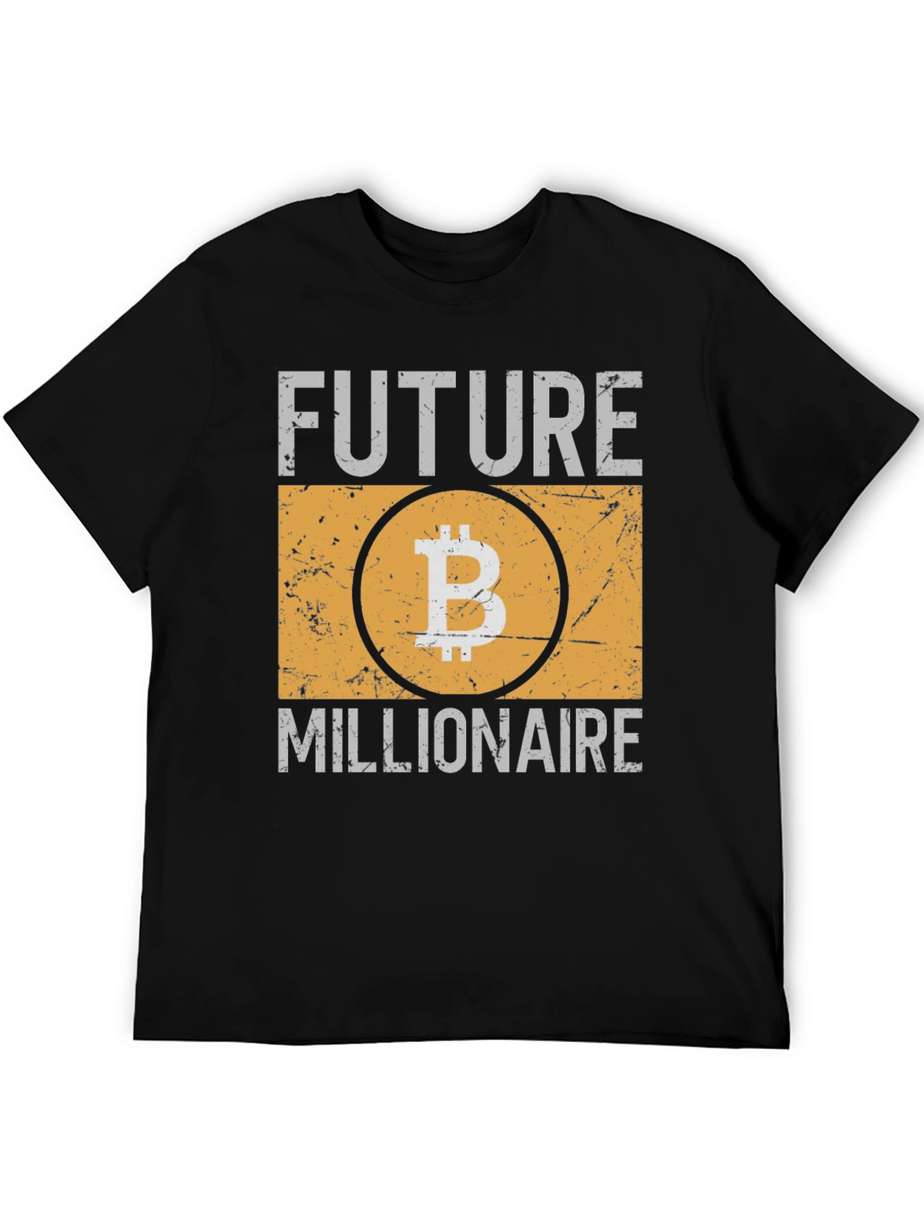 Future Millionaire Bitcoin Graphic T-Shirt