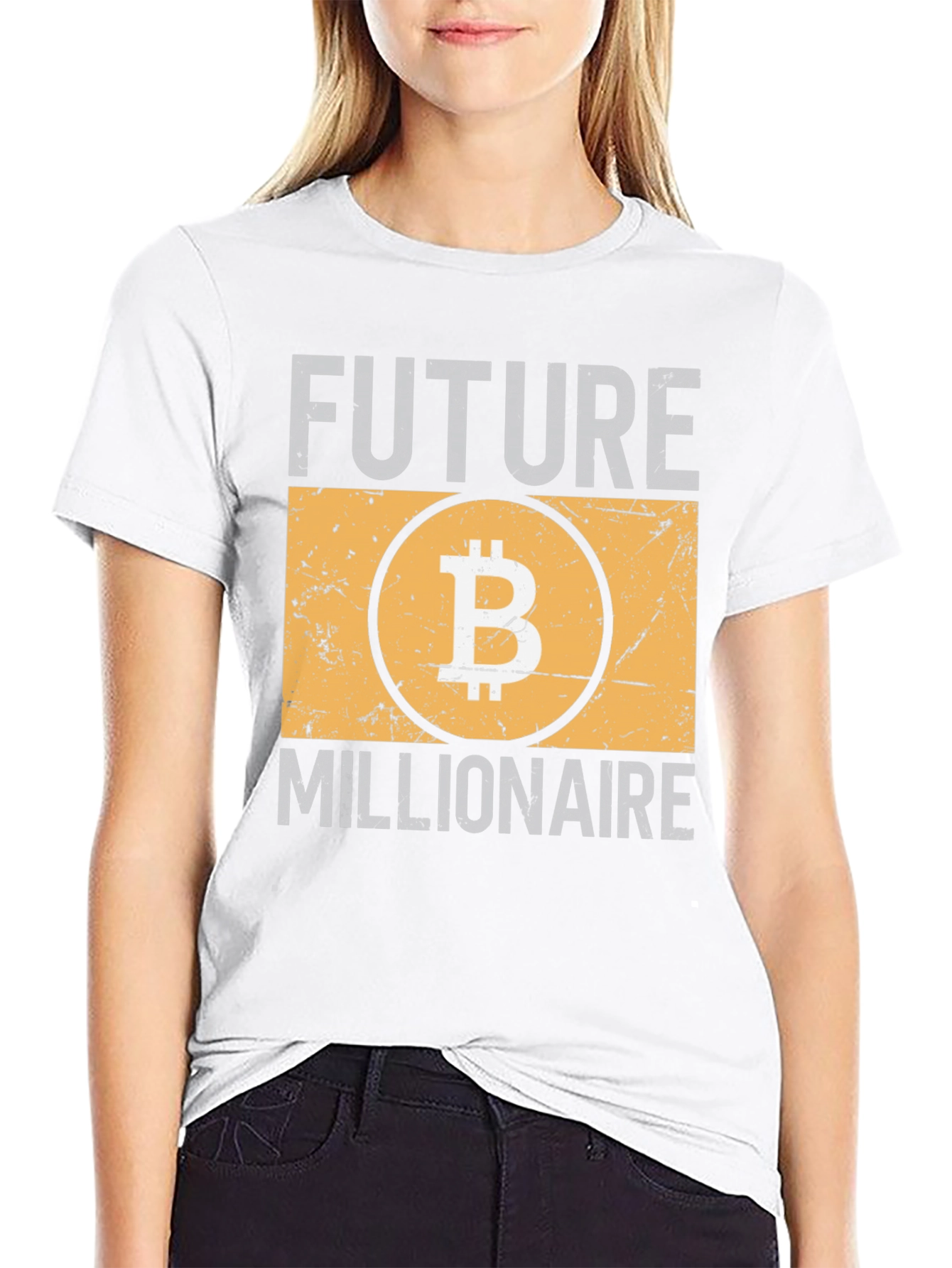 Future Millionaire Bitcoin Graphic T-Shirt