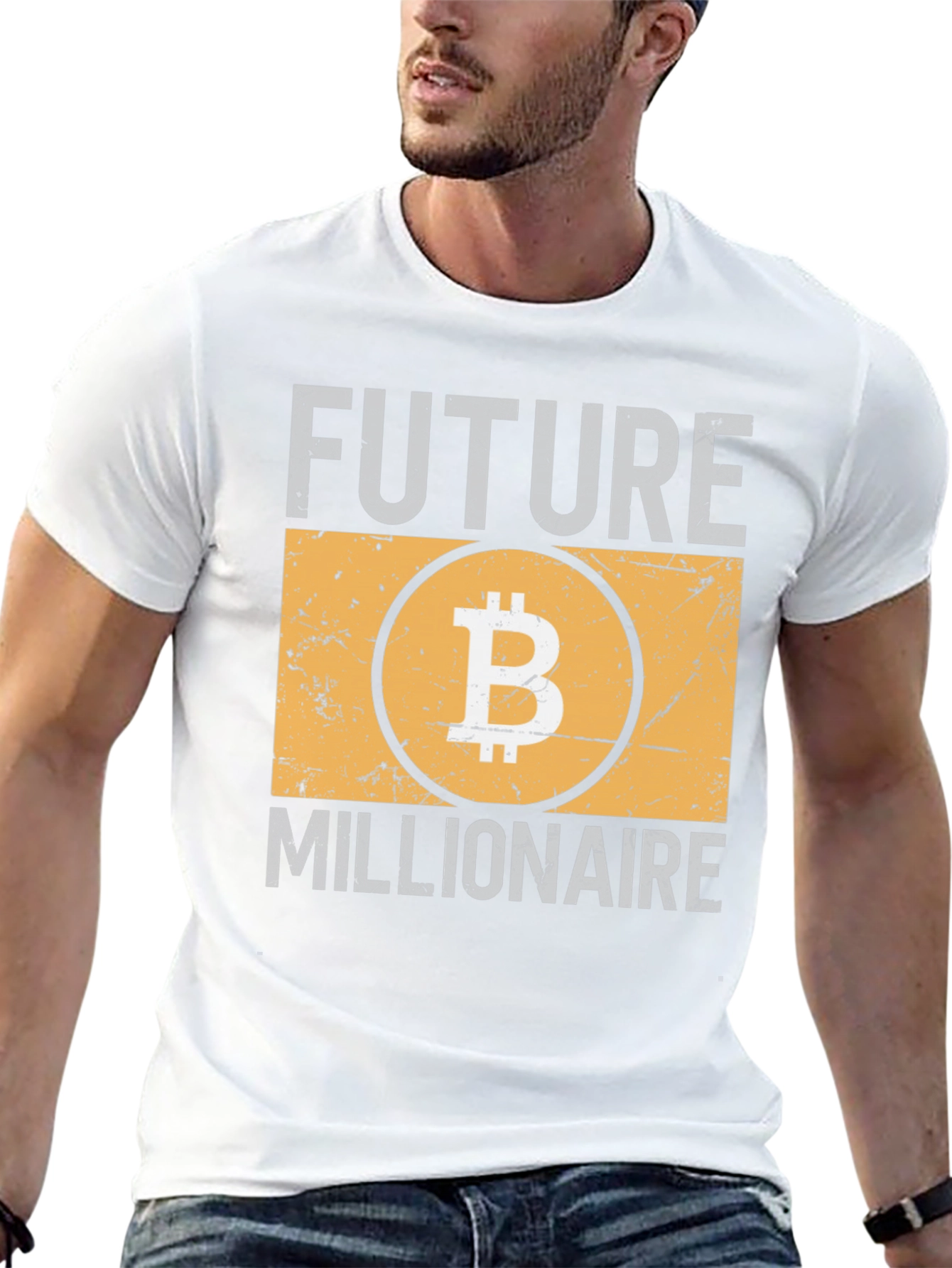Future Millionaire Bitcoin Graphic T-Shirt