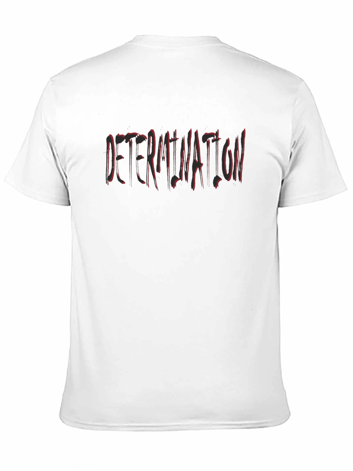 Determination Graphic Print Crewneck T-shirt