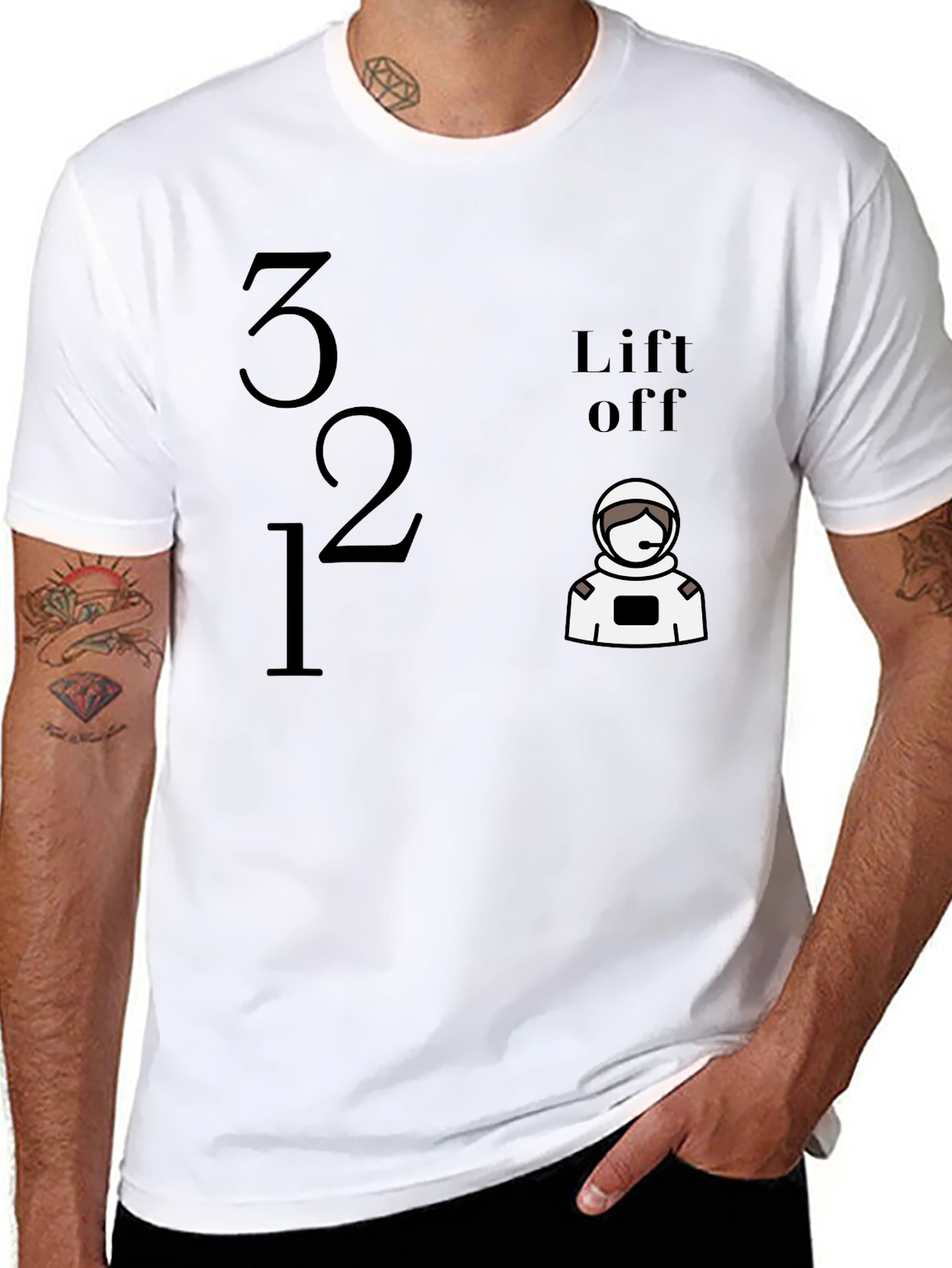 Lift Off Countdown T-Shirt