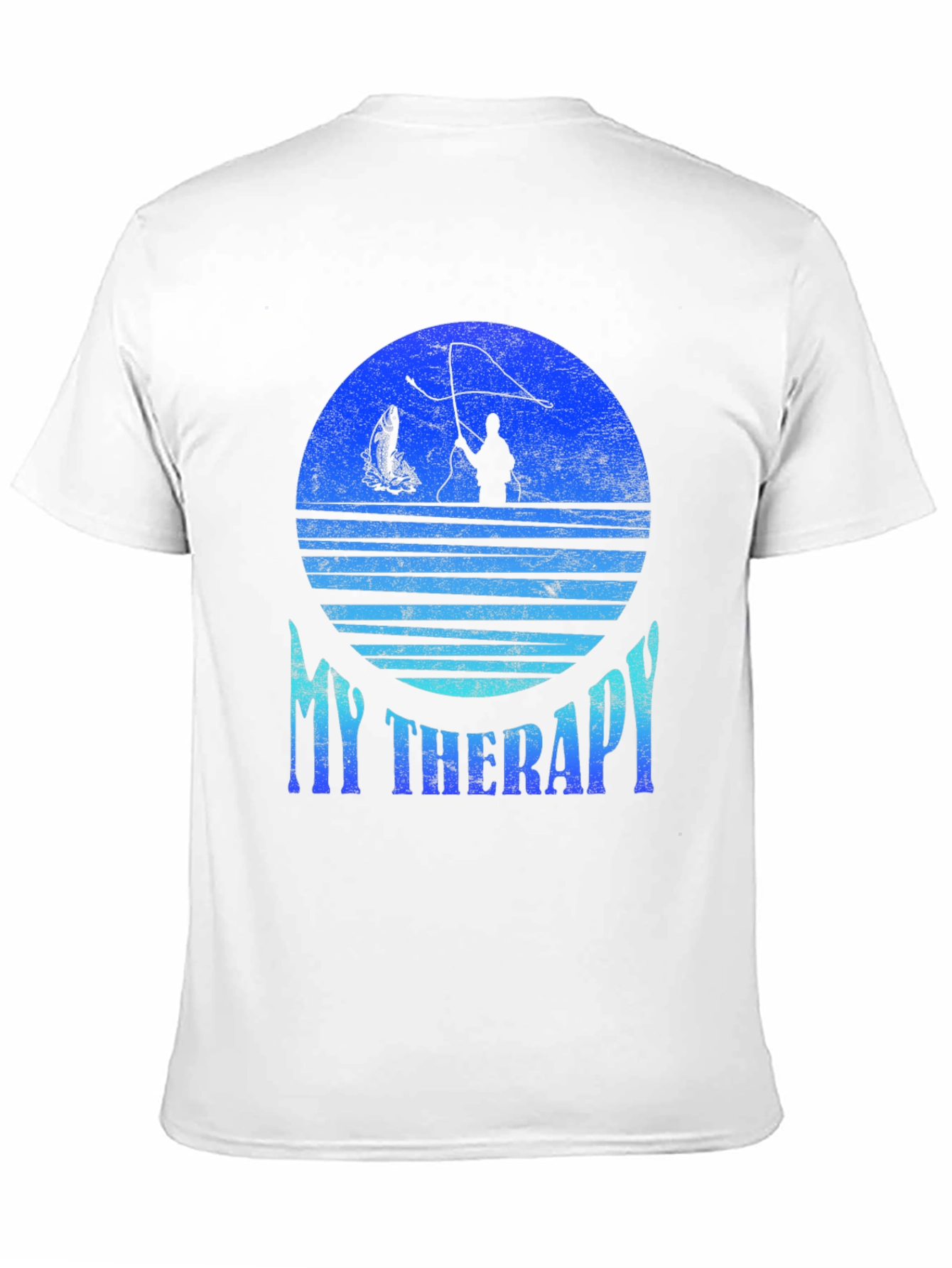 Fishing Therapy T-Shirt: Angler Graphic Tee