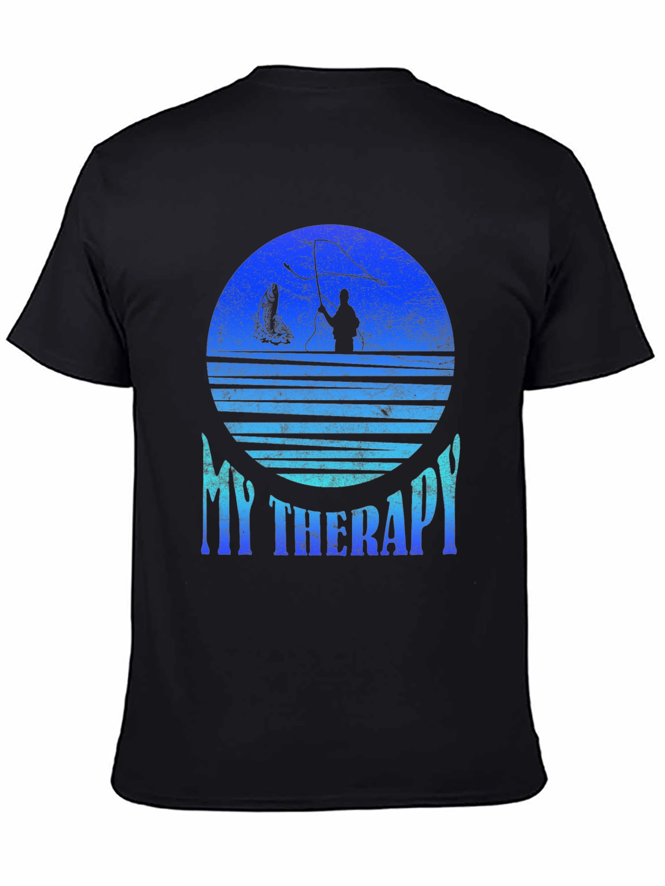 Fishing Therapy T-Shirt: Angler Graphic Tee