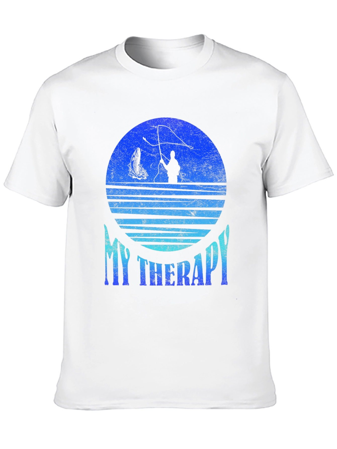 Fishing Therapy T-Shirt: Angler Graphic Tee