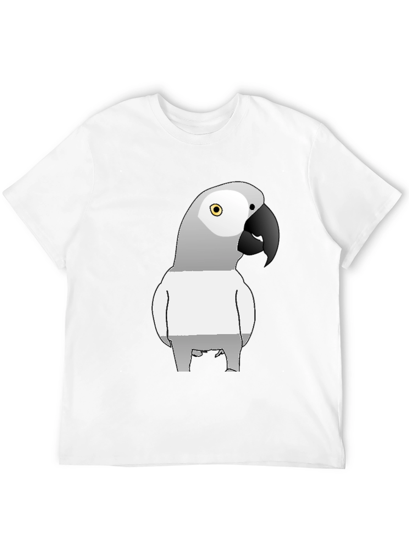 Parrot Graphic T-Shirt - Stylish Bird Lover Tee