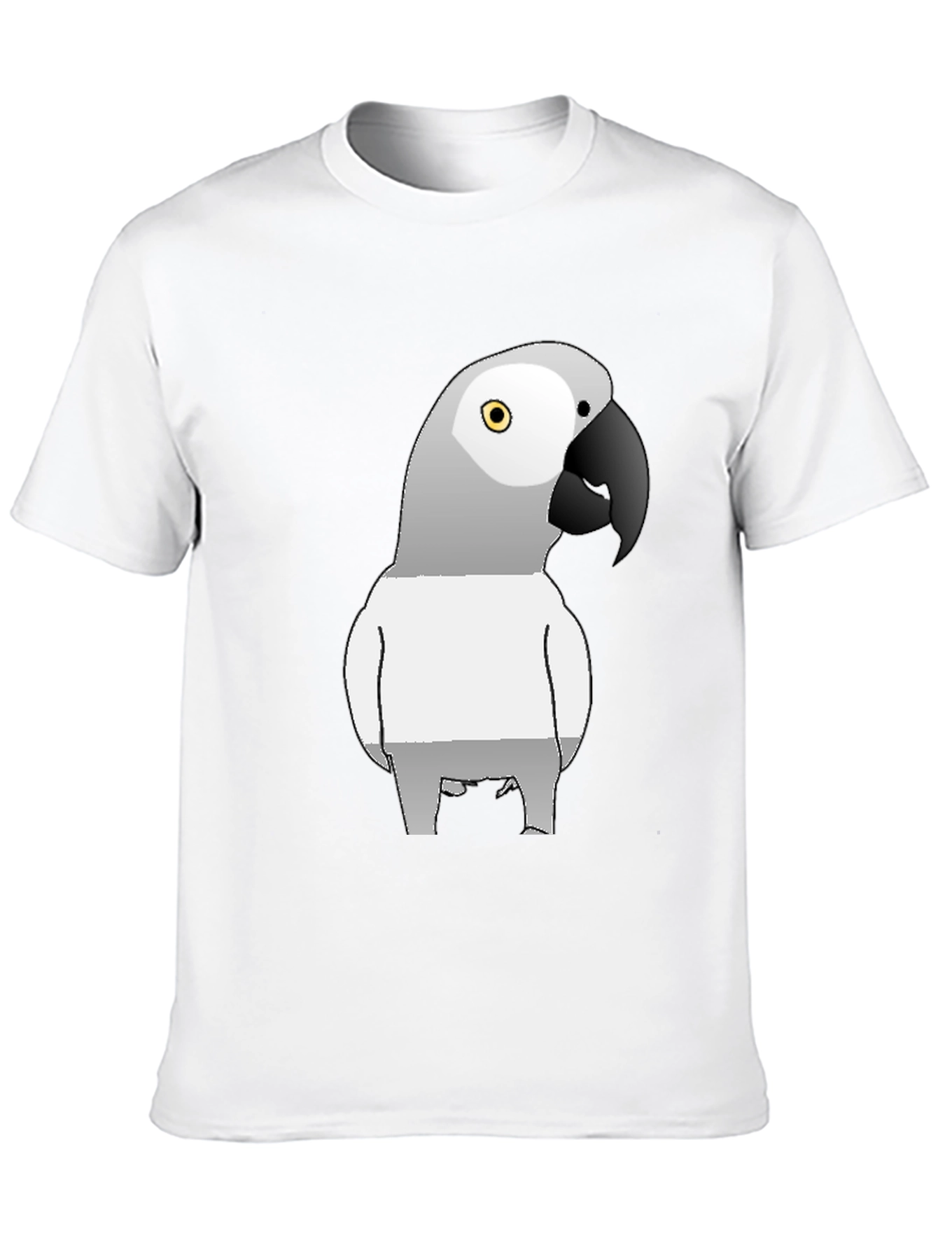Parrot Graphic T-Shirt - Stylish Bird Lover Tee