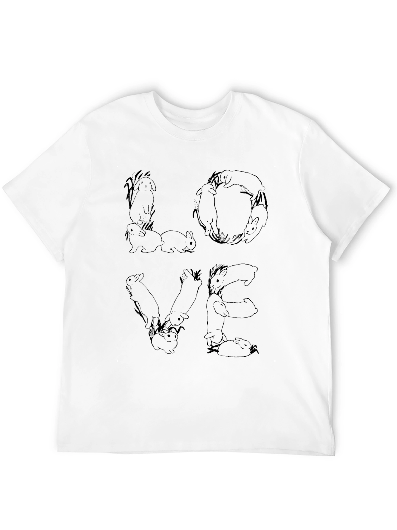Bunny Love T-Shirt - Adorable Graphic Tee