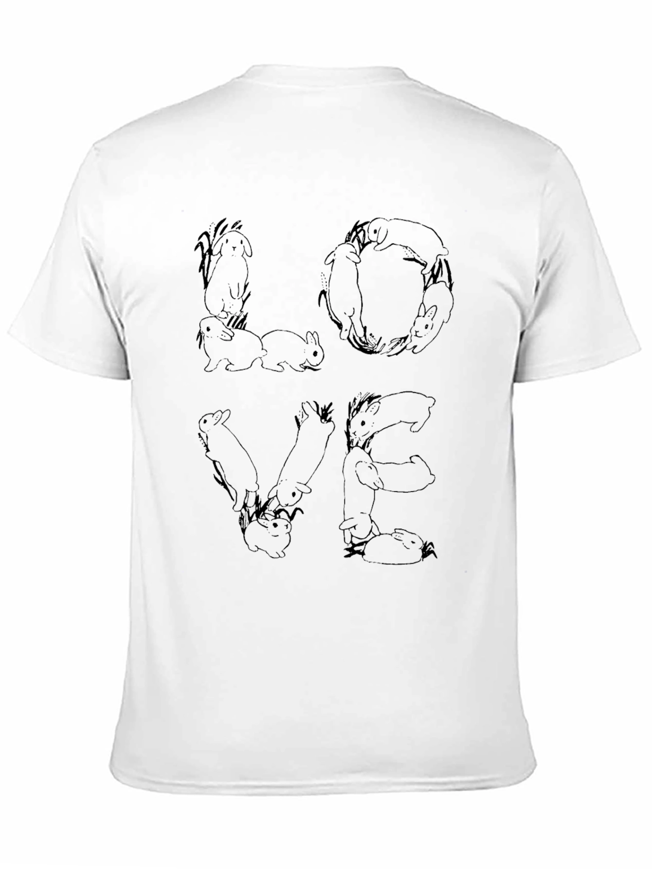 Bunny Love T-Shirt - Adorable Graphic Tee
