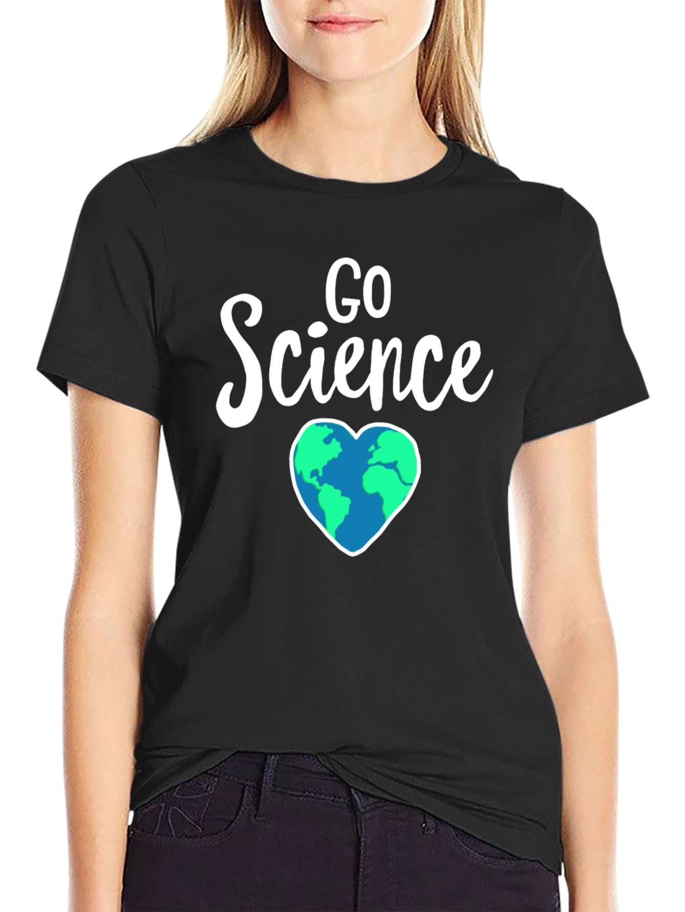Go Science Earth Heart T-Shirt