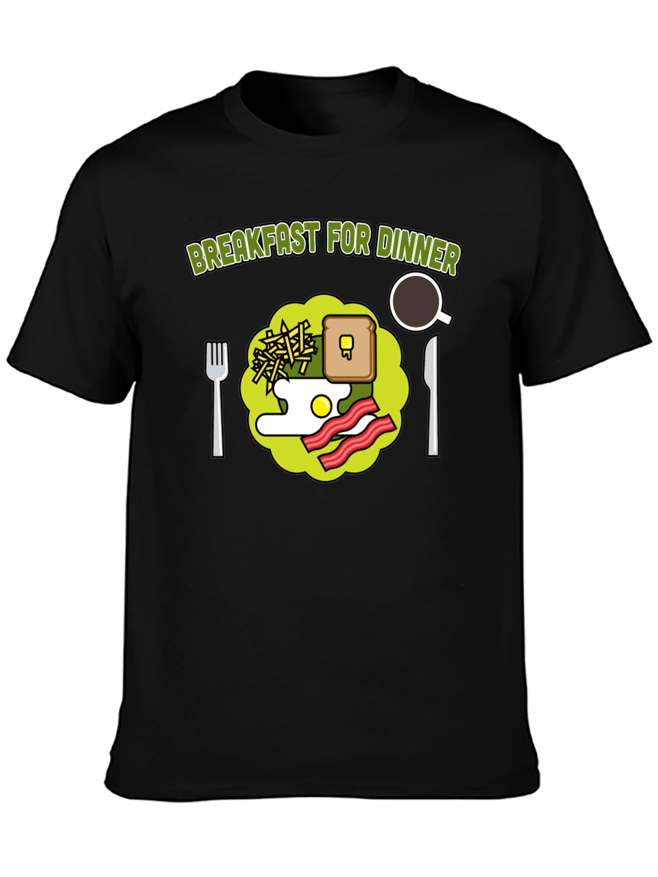 Breakfast for Dinner Graphic Tee