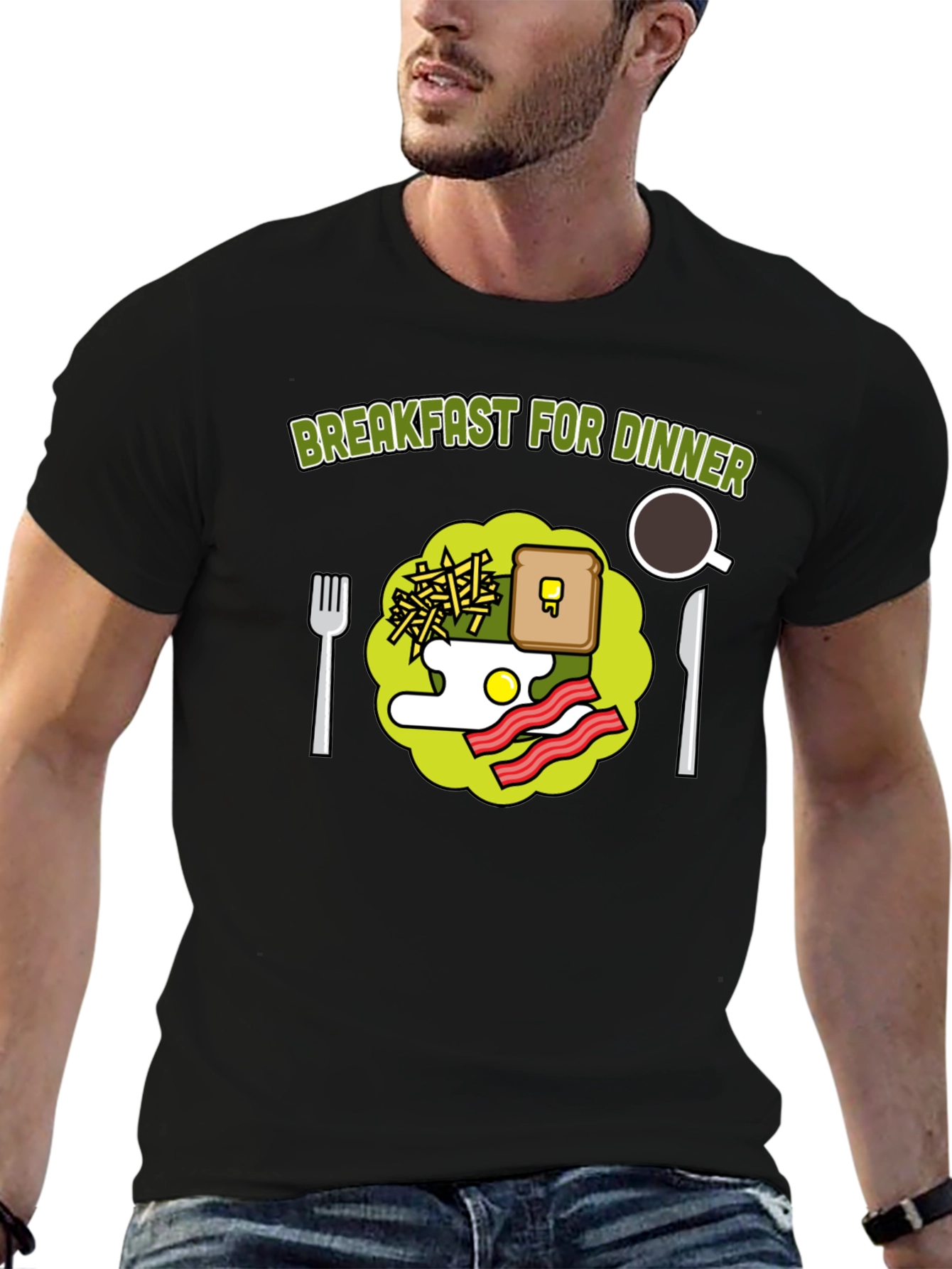 Breakfast for Dinner Graphic Tee