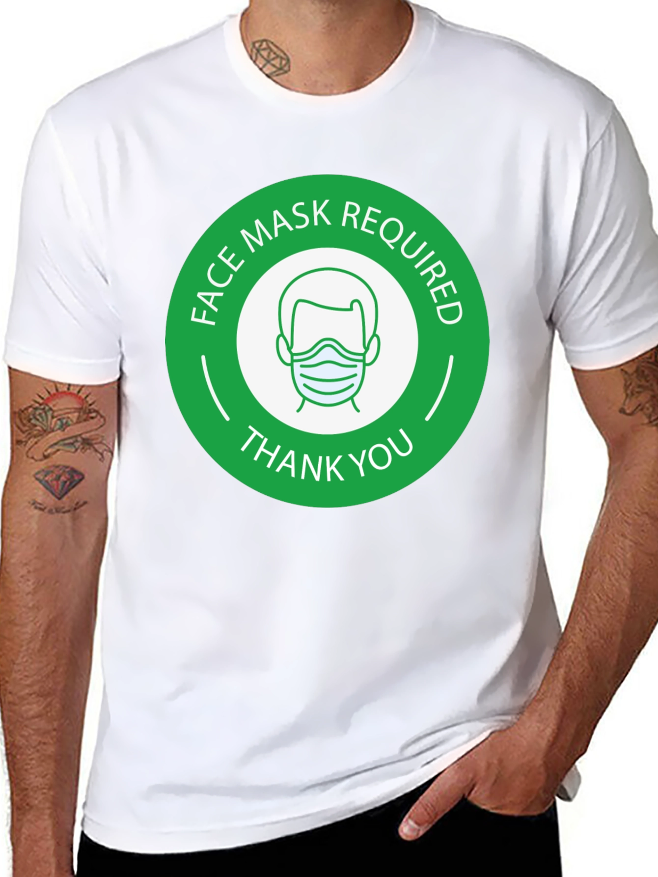 Face Mask Required Graphic Tee