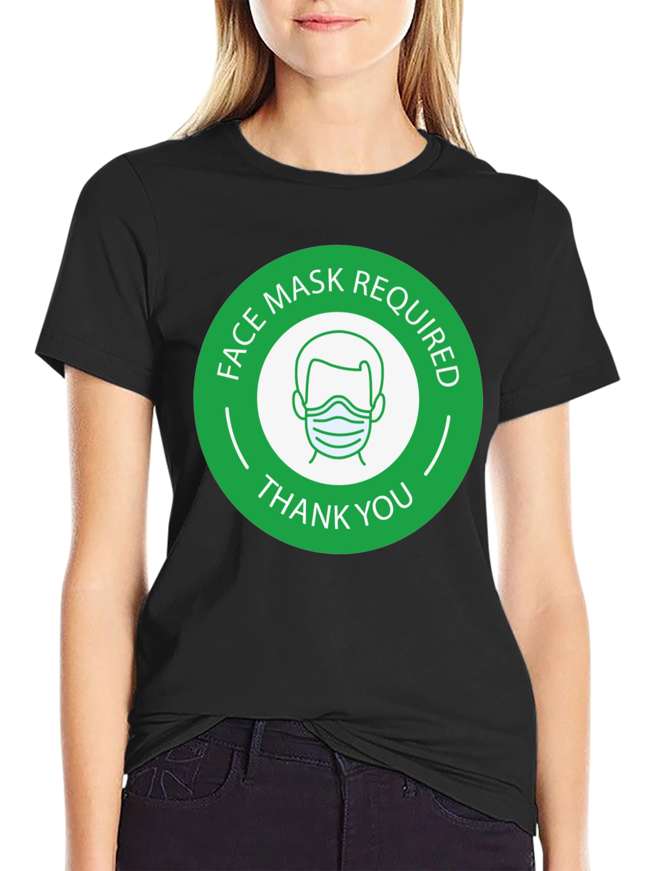 Face Mask Required Graphic Tee