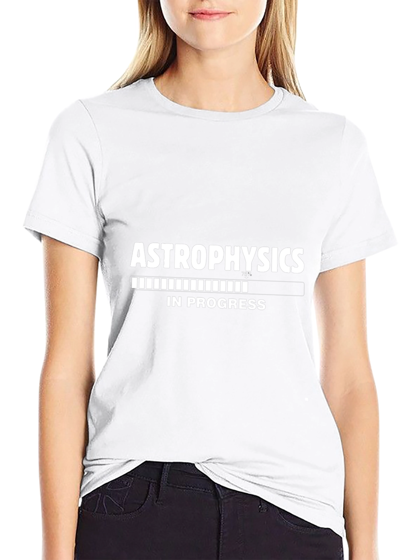 Astrophysics In Progress Black T-Shirt