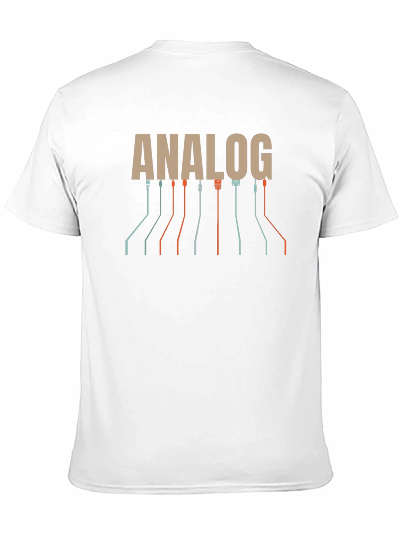 Retro Analog Circuit T-Shirt - Unique Geek Tee