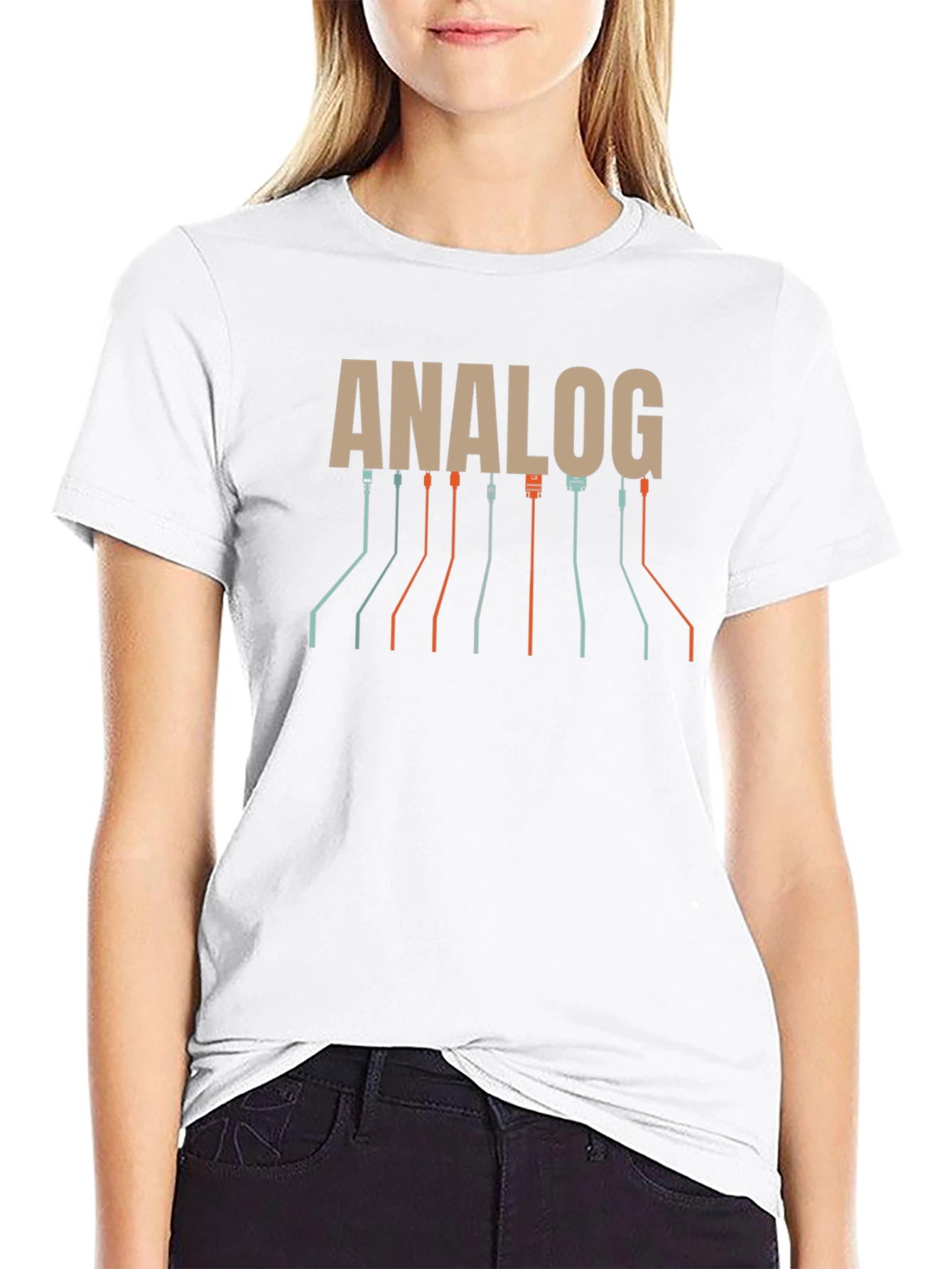 Retro Analog Circuit T-Shirt - Unique Geek Tee