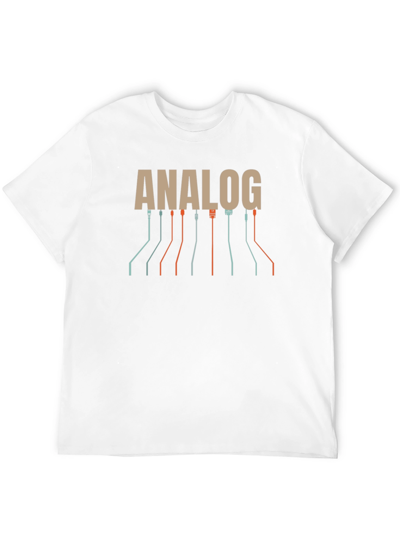 Retro Analog Circuit T-Shirt - Unique Geek Tee