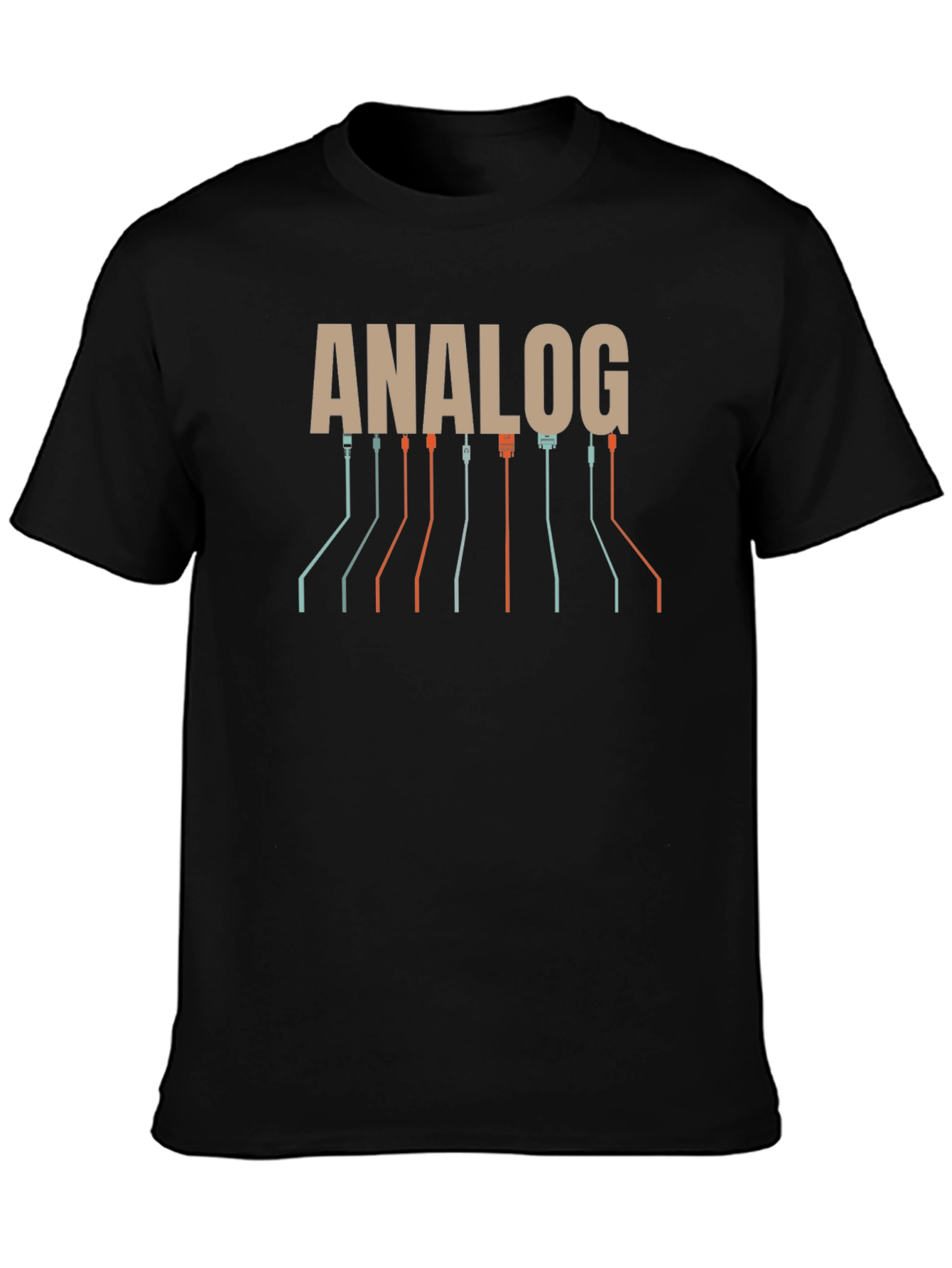 Retro Analog Circuit T-Shirt - Unique Geek Tee