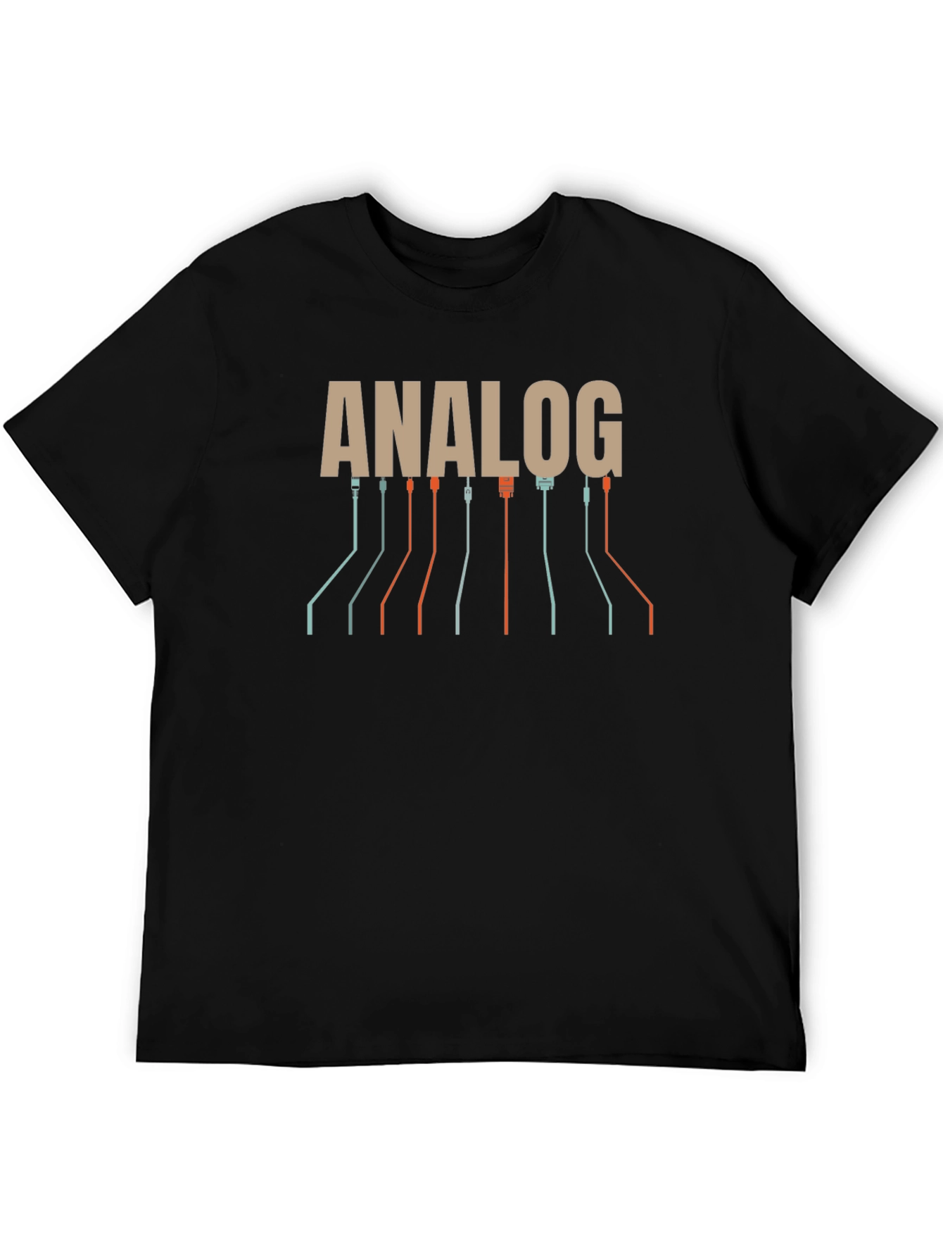 Retro Analog Circuit T-Shirt - Unique Geek Tee