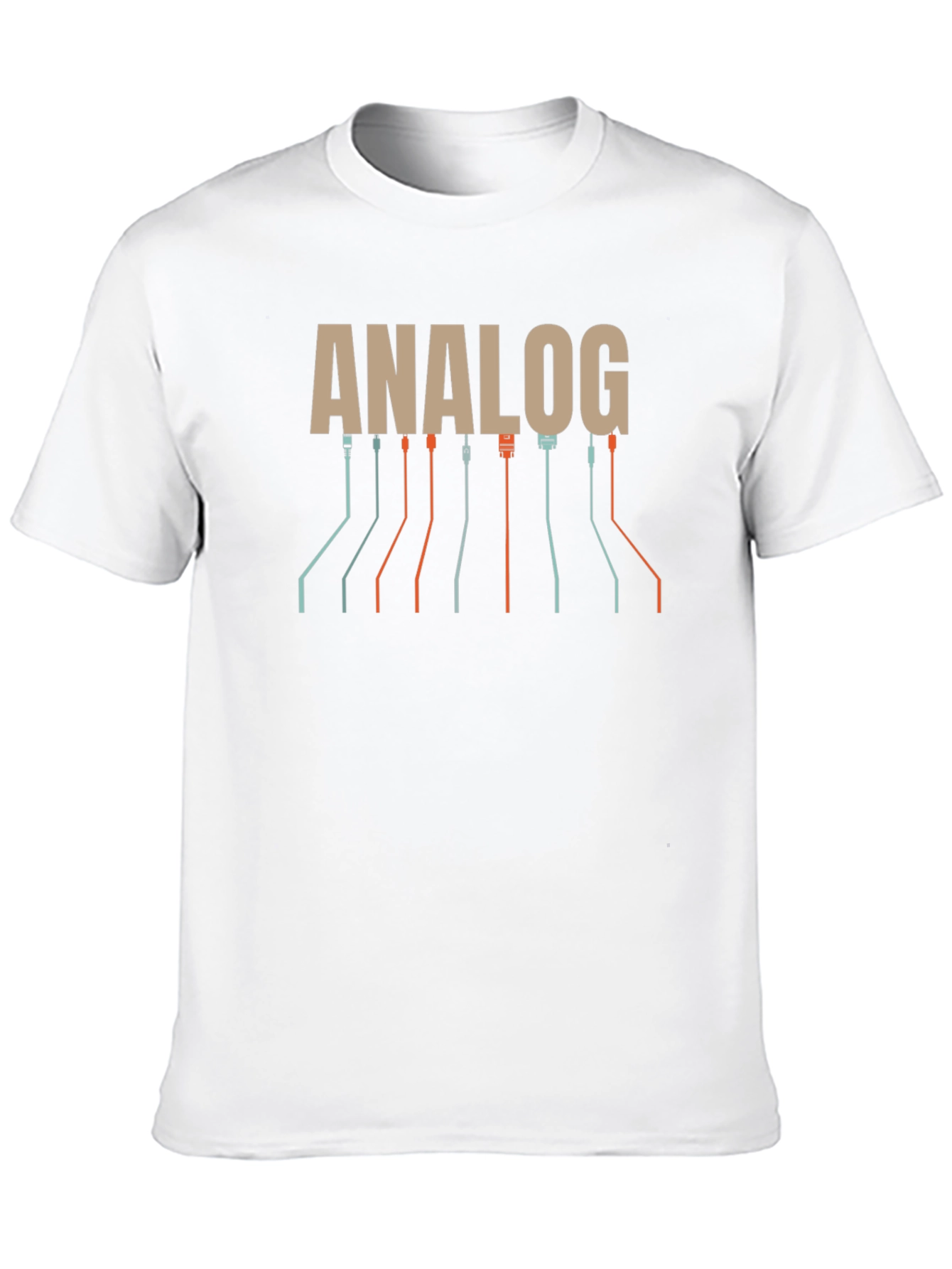 Retro Analog Circuit T-Shirt - Unique Geek Tee