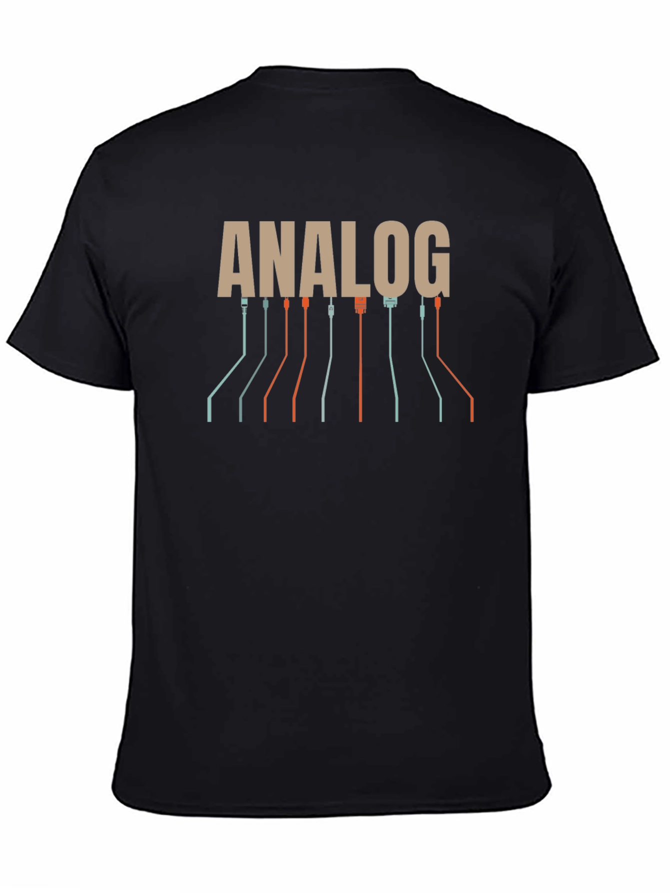 Retro Analog Circuit T-Shirt - Unique Geek Tee