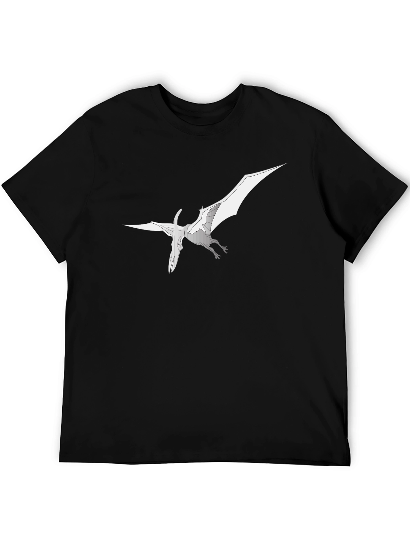 Pterodactyl Graphic Tee - Black