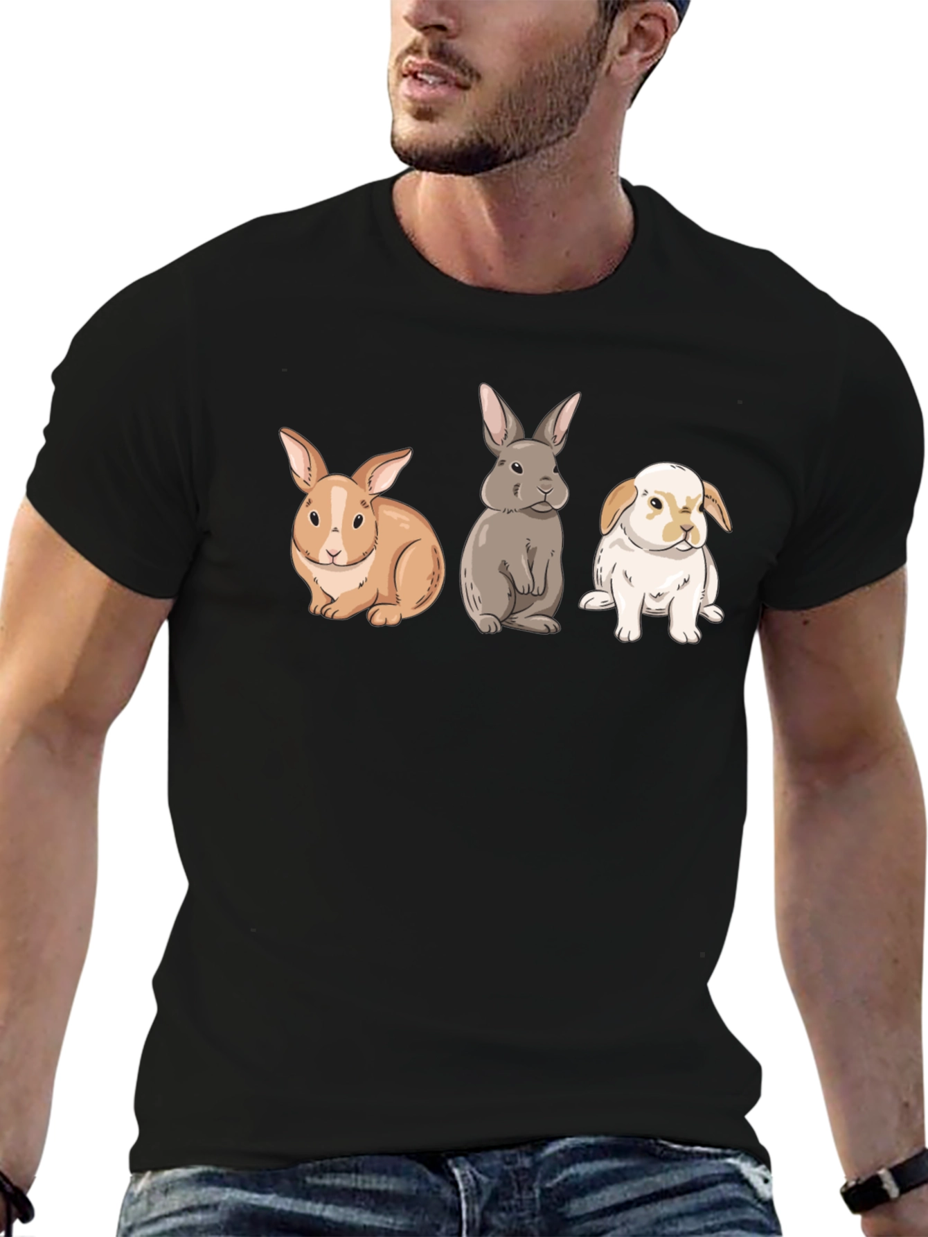 Cute Bunny Rabbit T-Shirt - Graphic Tee
