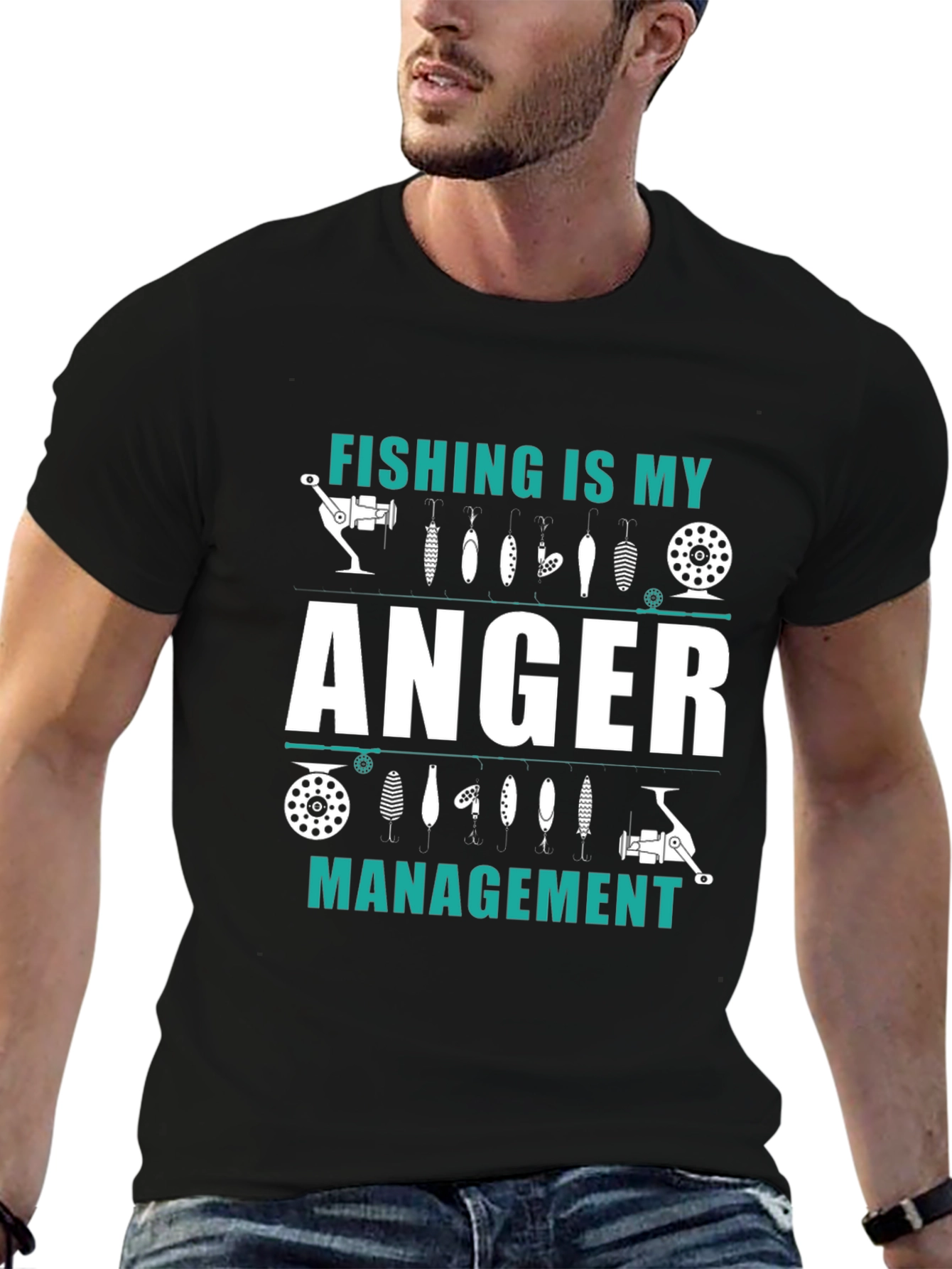Fishing Anger Management T-Shirt