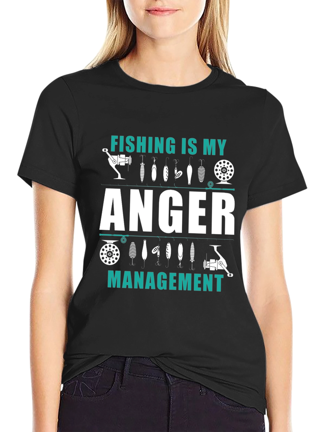 Fishing Anger Management T-Shirt