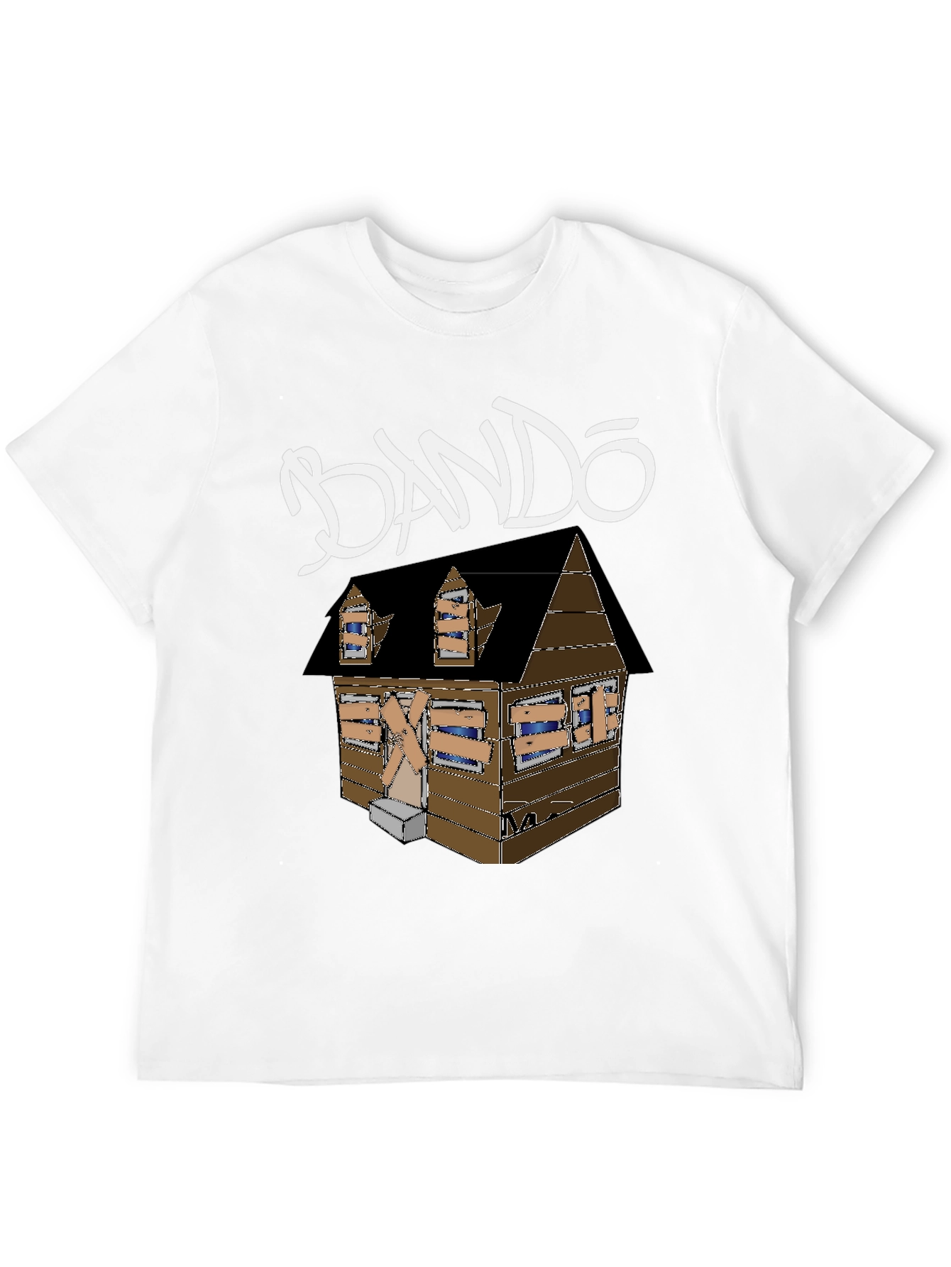 BANDO House Graphic Tee - Black