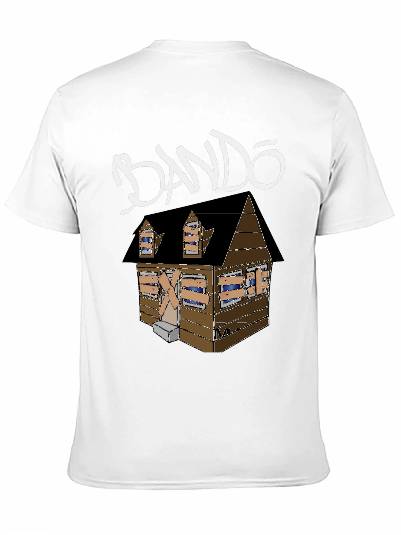 BANDO House Graphic Tee - Black