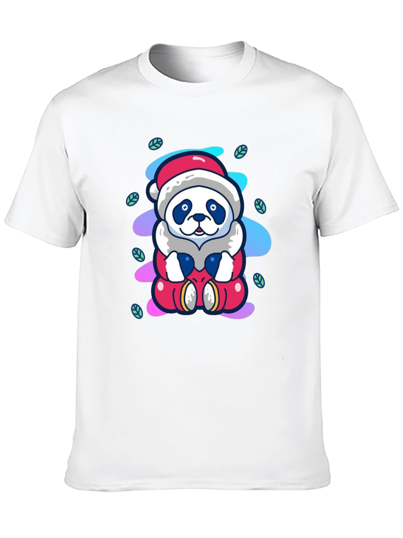 Santa Panda Tee - Holiday Cheer