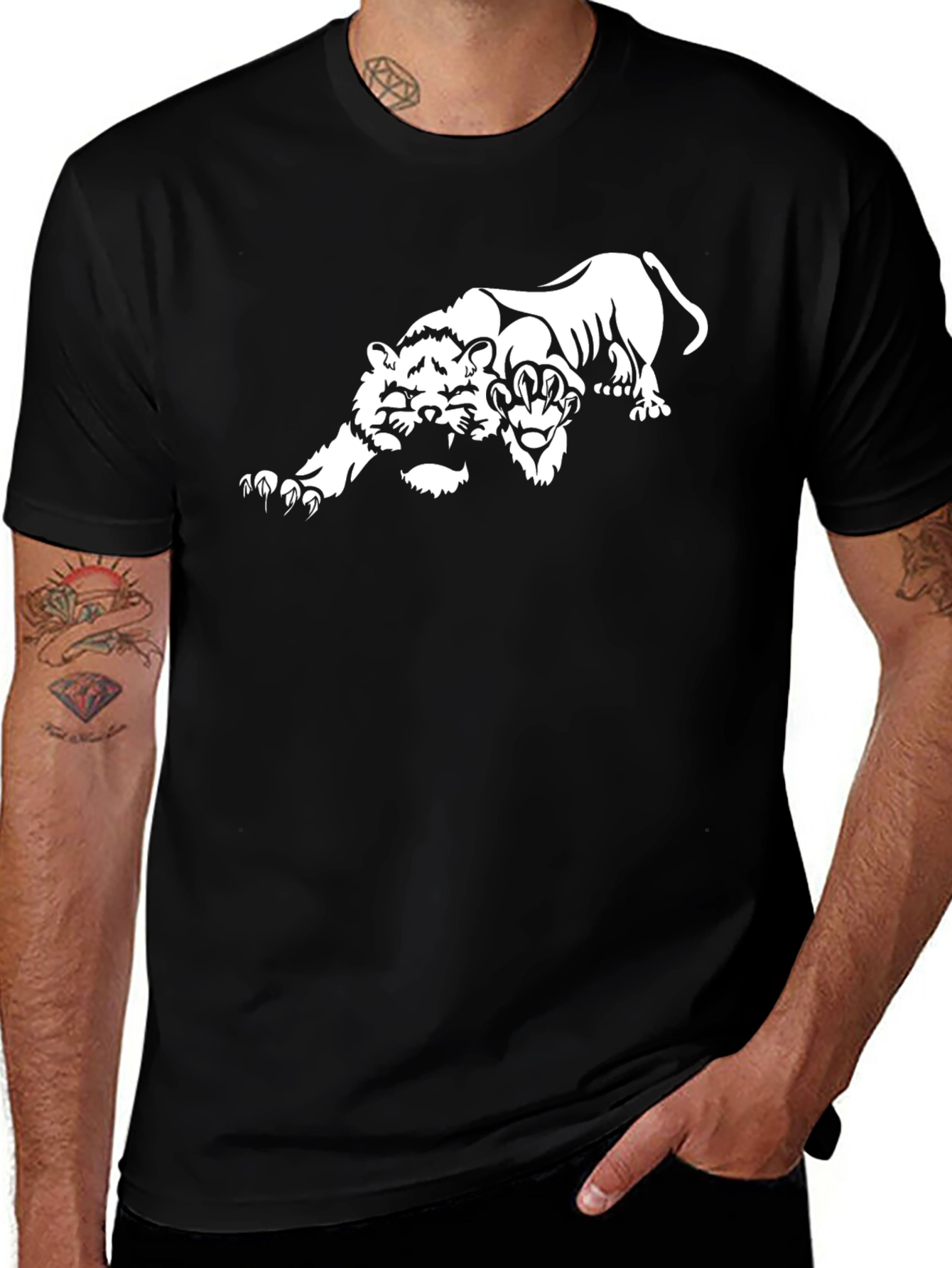 Cool Cat Graphic T-Shirt