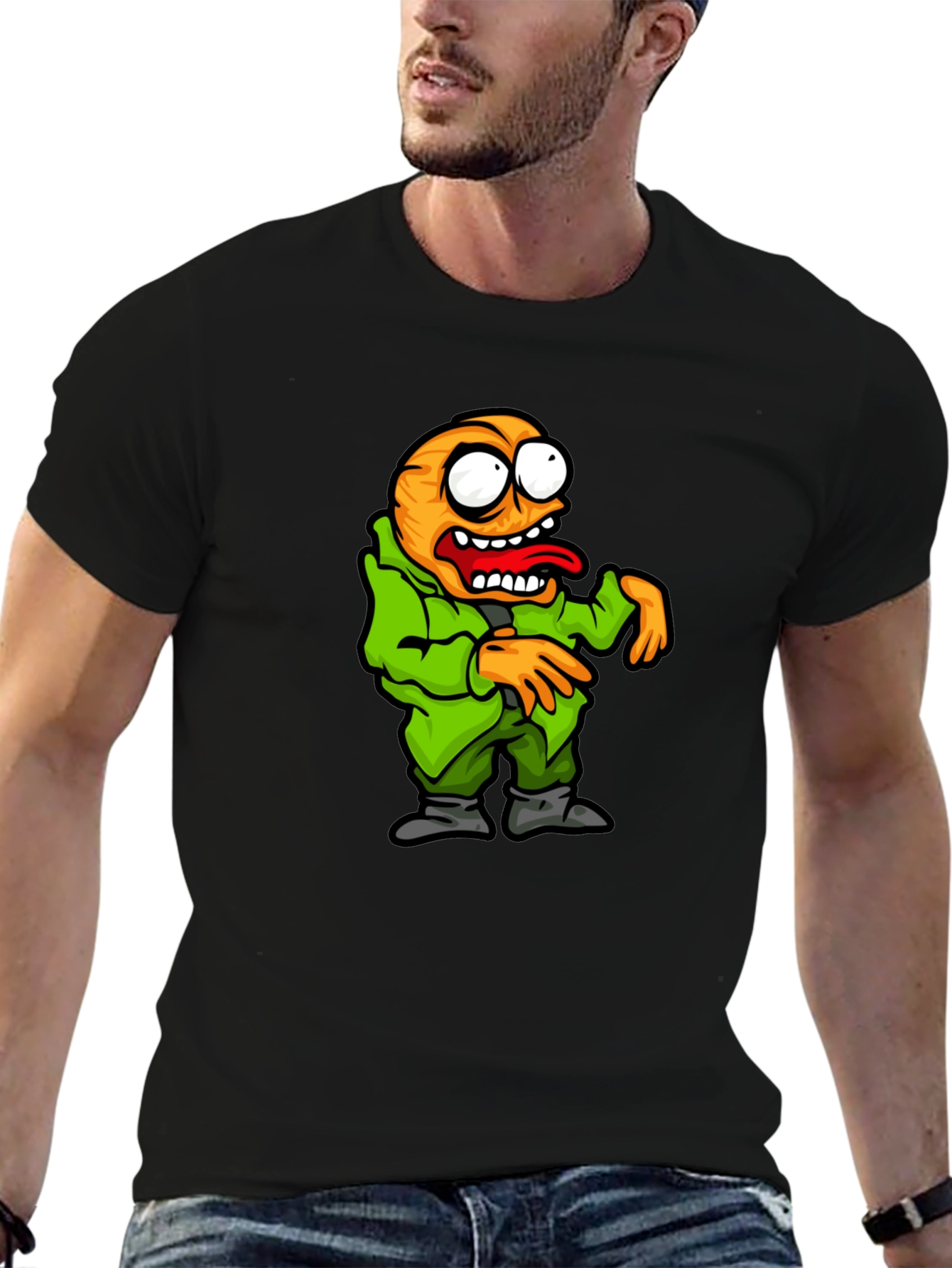 Cartoon Character Graphic T-Shirt