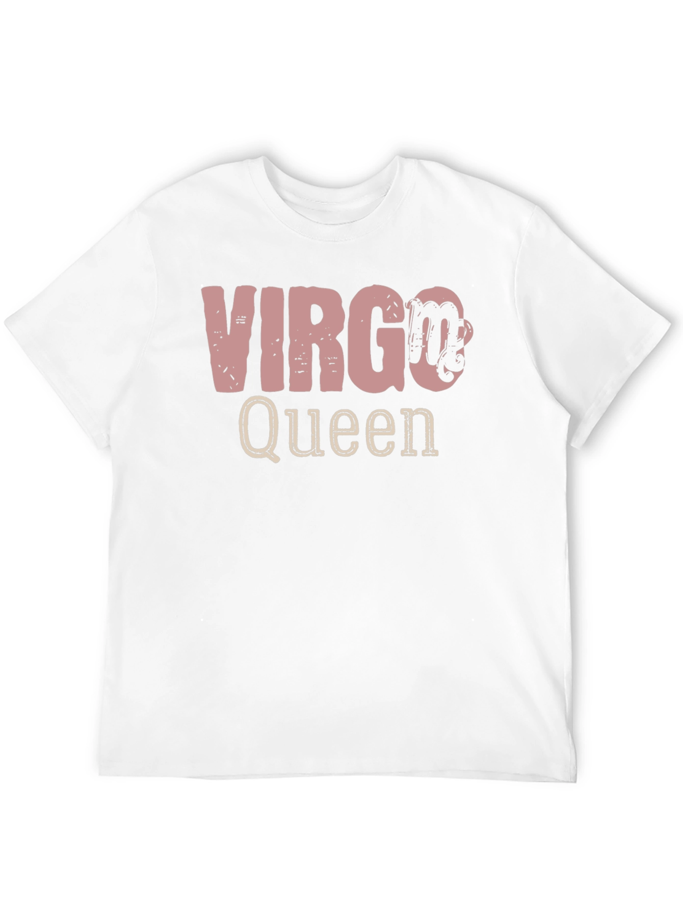 Virgo Queen Zodiac Sign Black T-Shirt