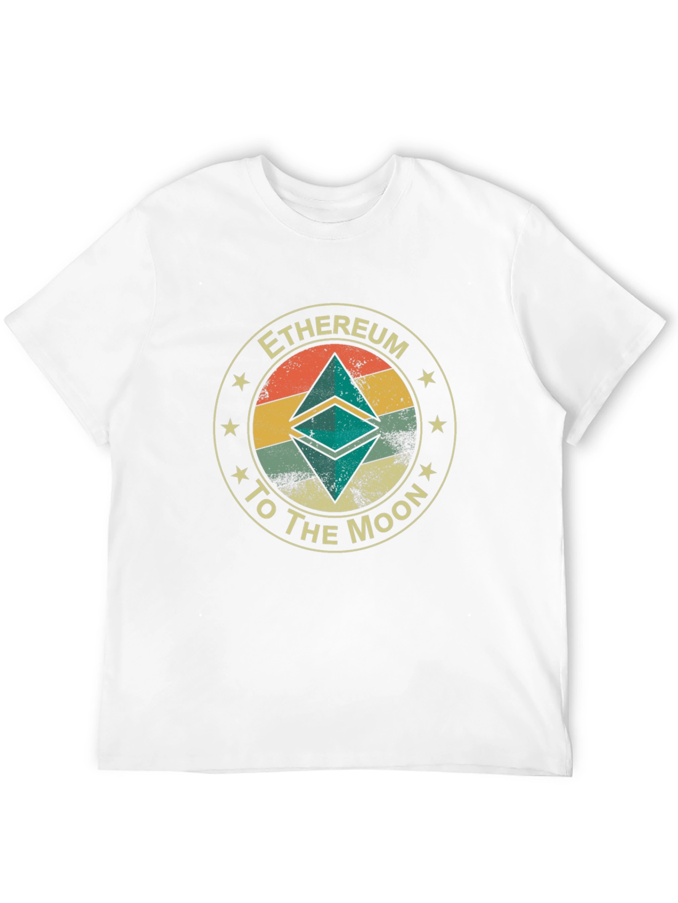 Ethereum to the Moon Graphic Tee