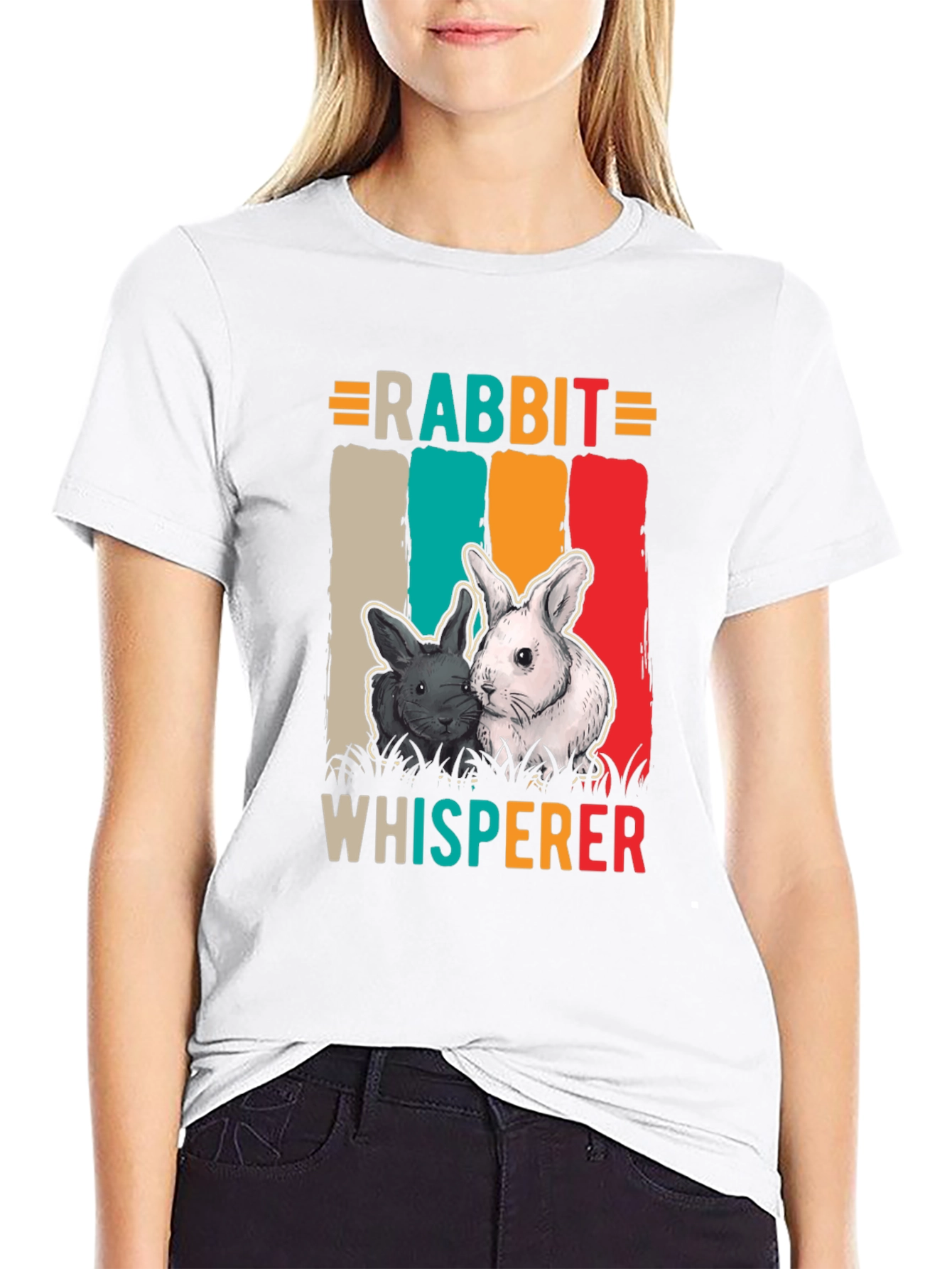 Rabbit Whisperer Graphic T-Shirt