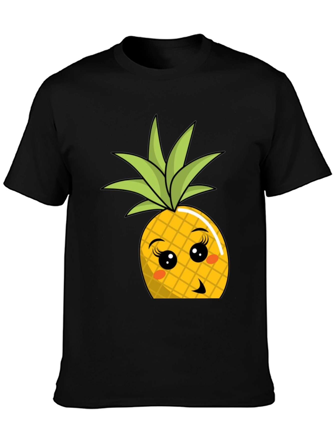 Cute Pineapple Graphic Tee - Trendy Summer Shirt