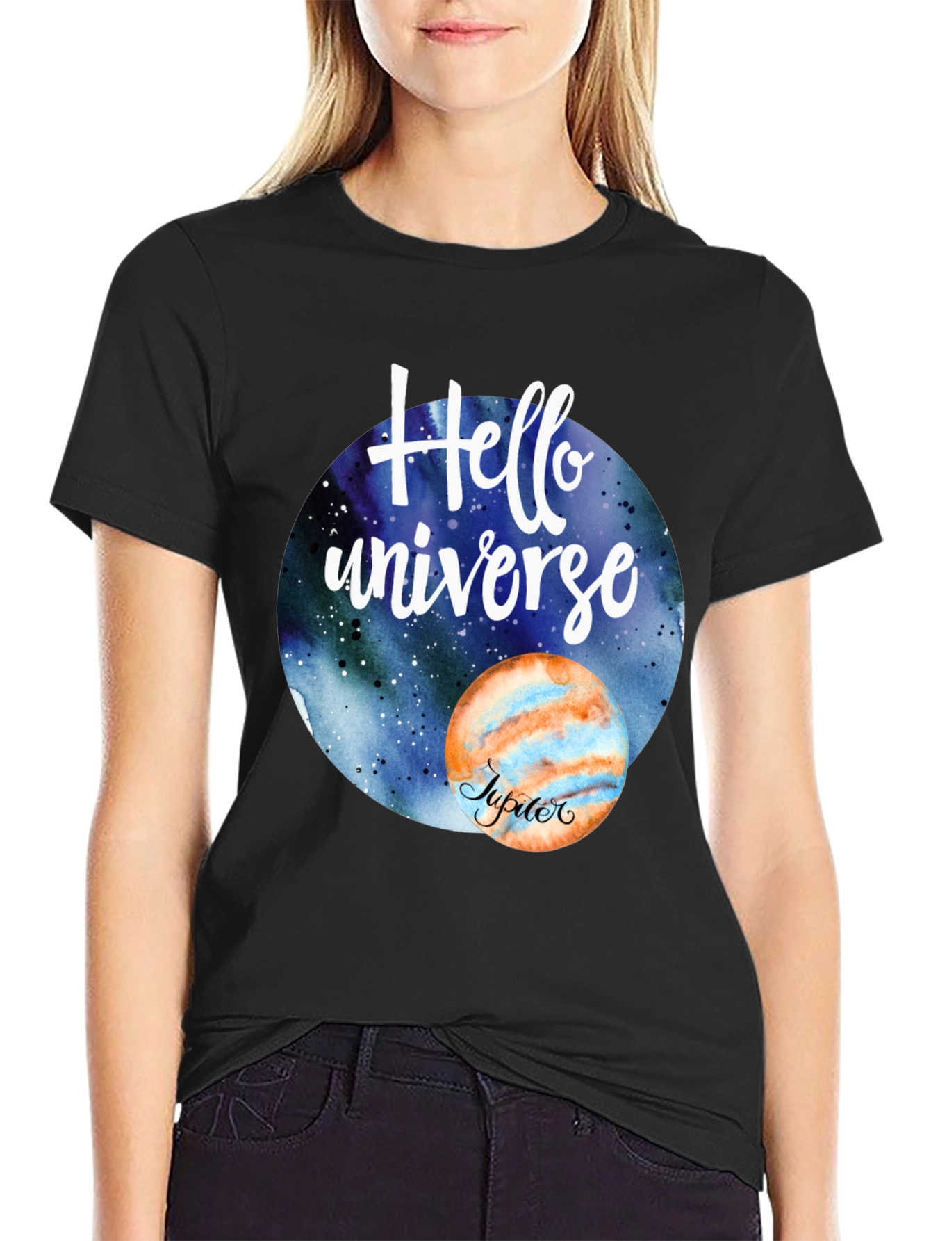 Hello Universe Jupiter Graphic Tee