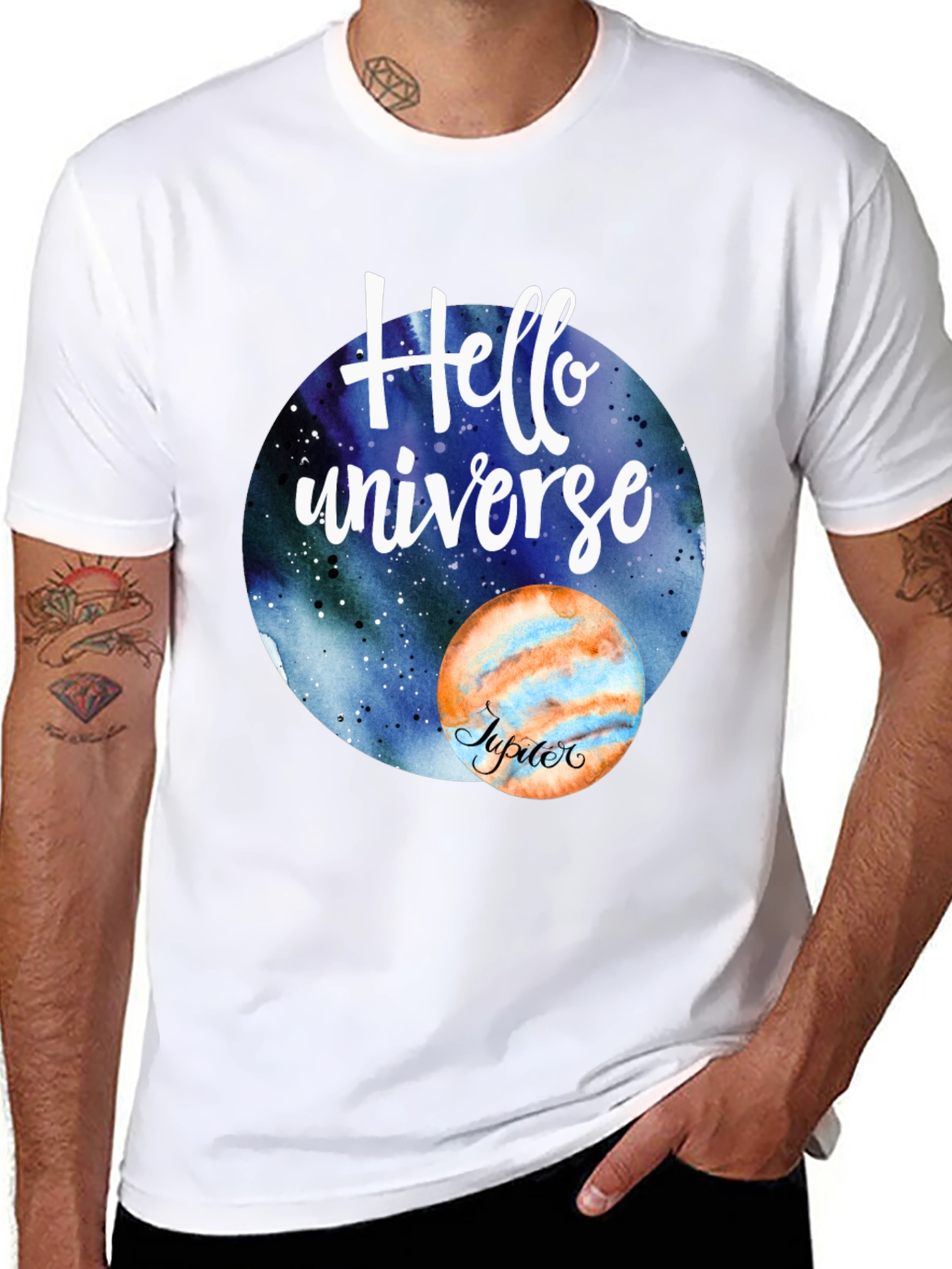 Hello Universe Jupiter Graphic Tee
