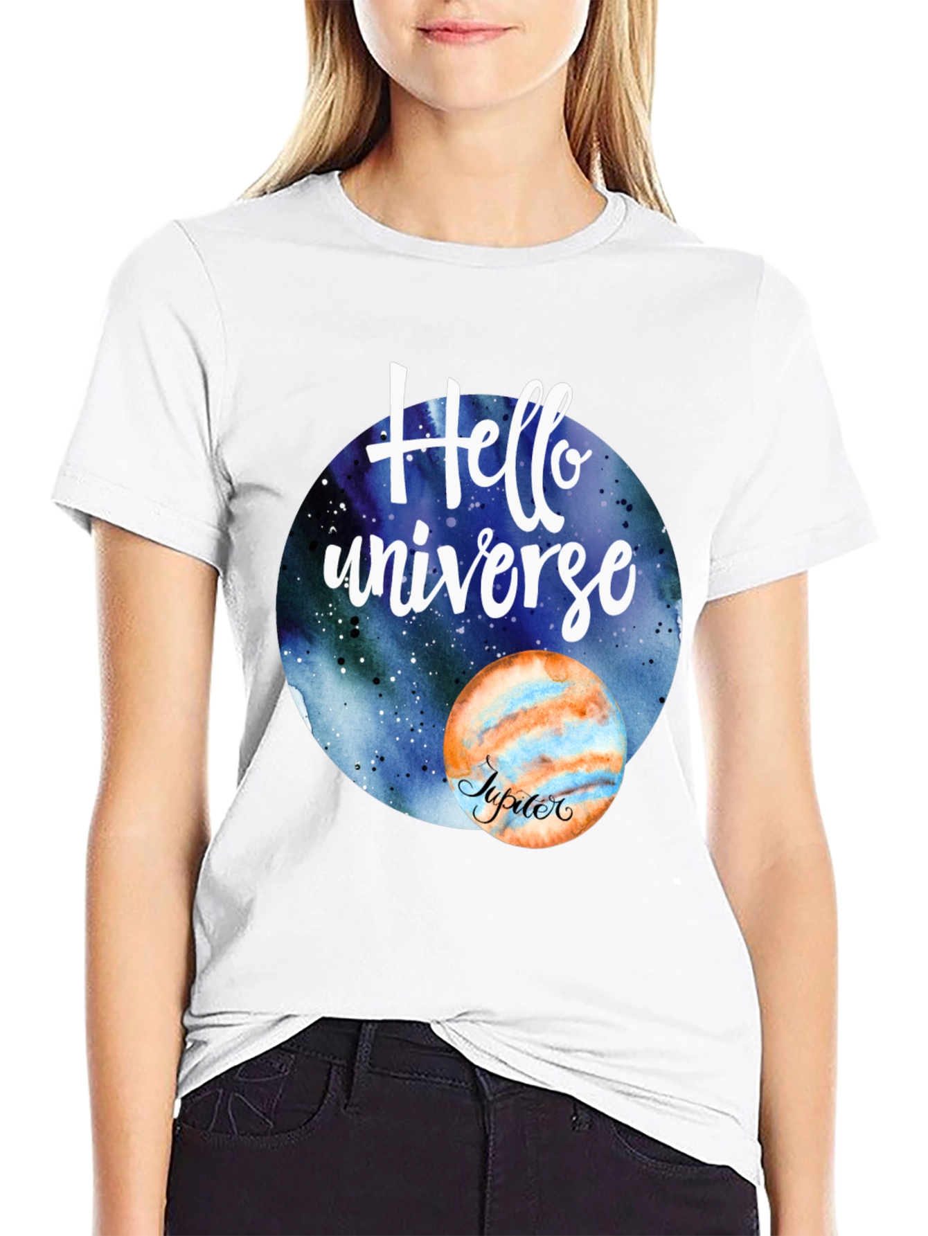 Hello Universe Jupiter Graphic Tee