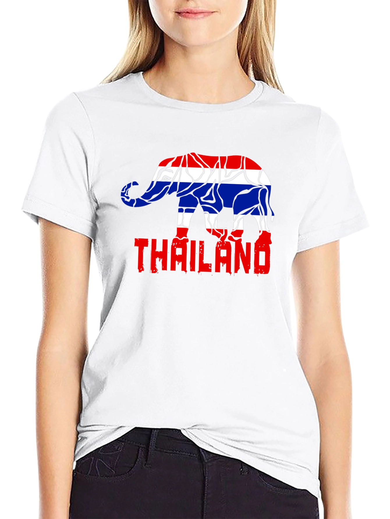 Thailand Elephant Flag T-Shirt