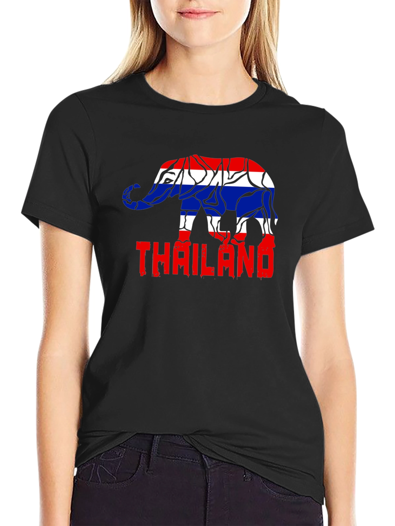 Thailand Elephant Flag T-Shirt