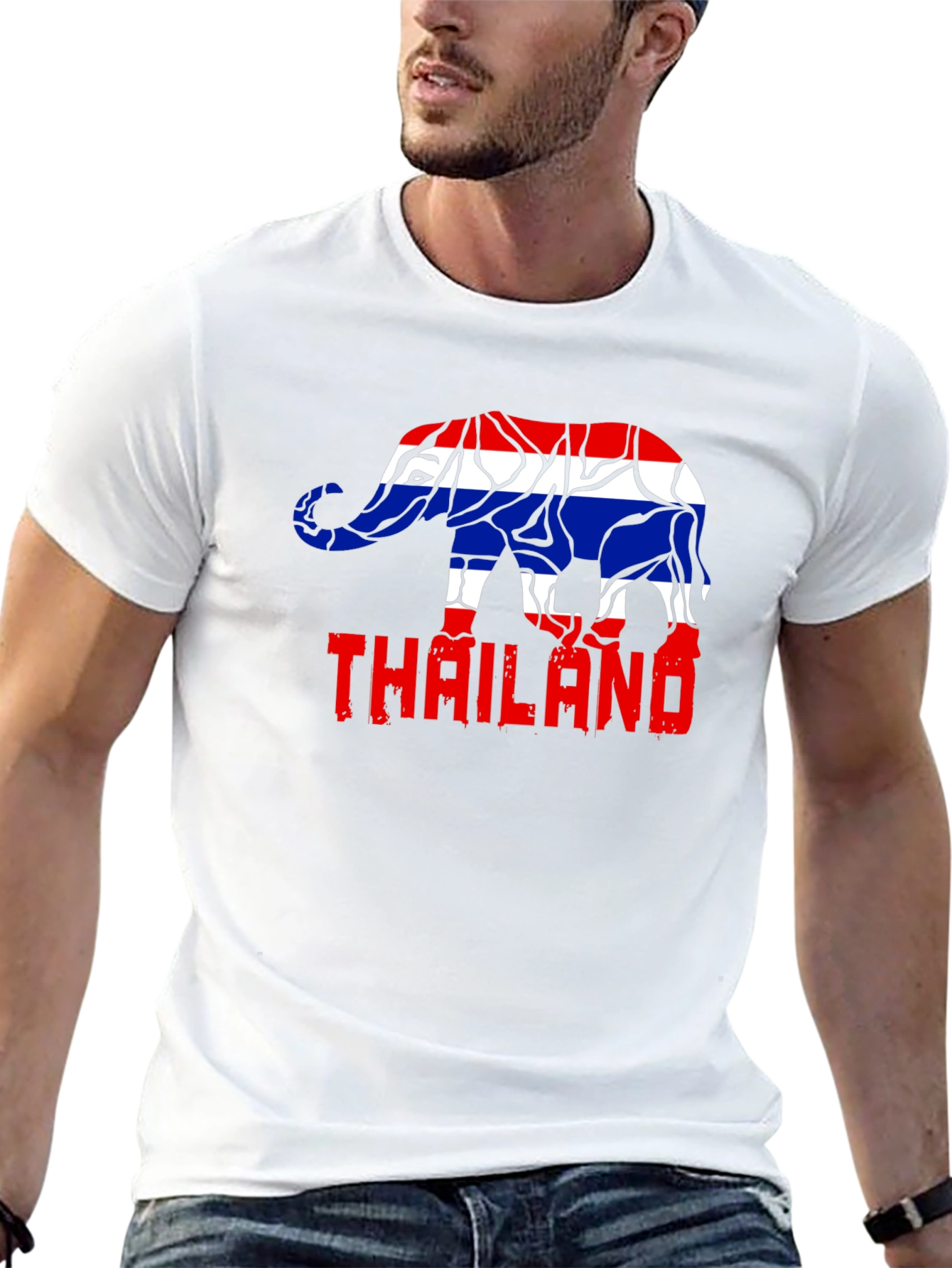 Thailand Elephant Flag T-Shirt