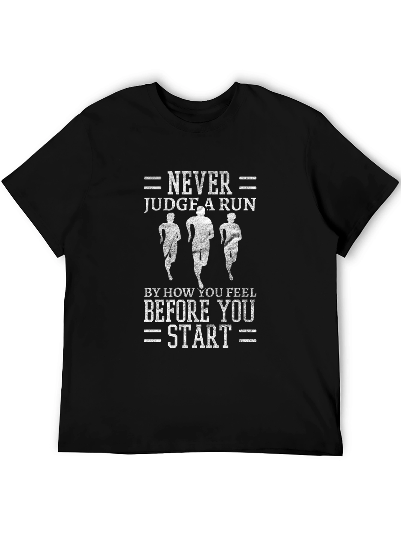 Never Judge a Run Graphic T-Shirt