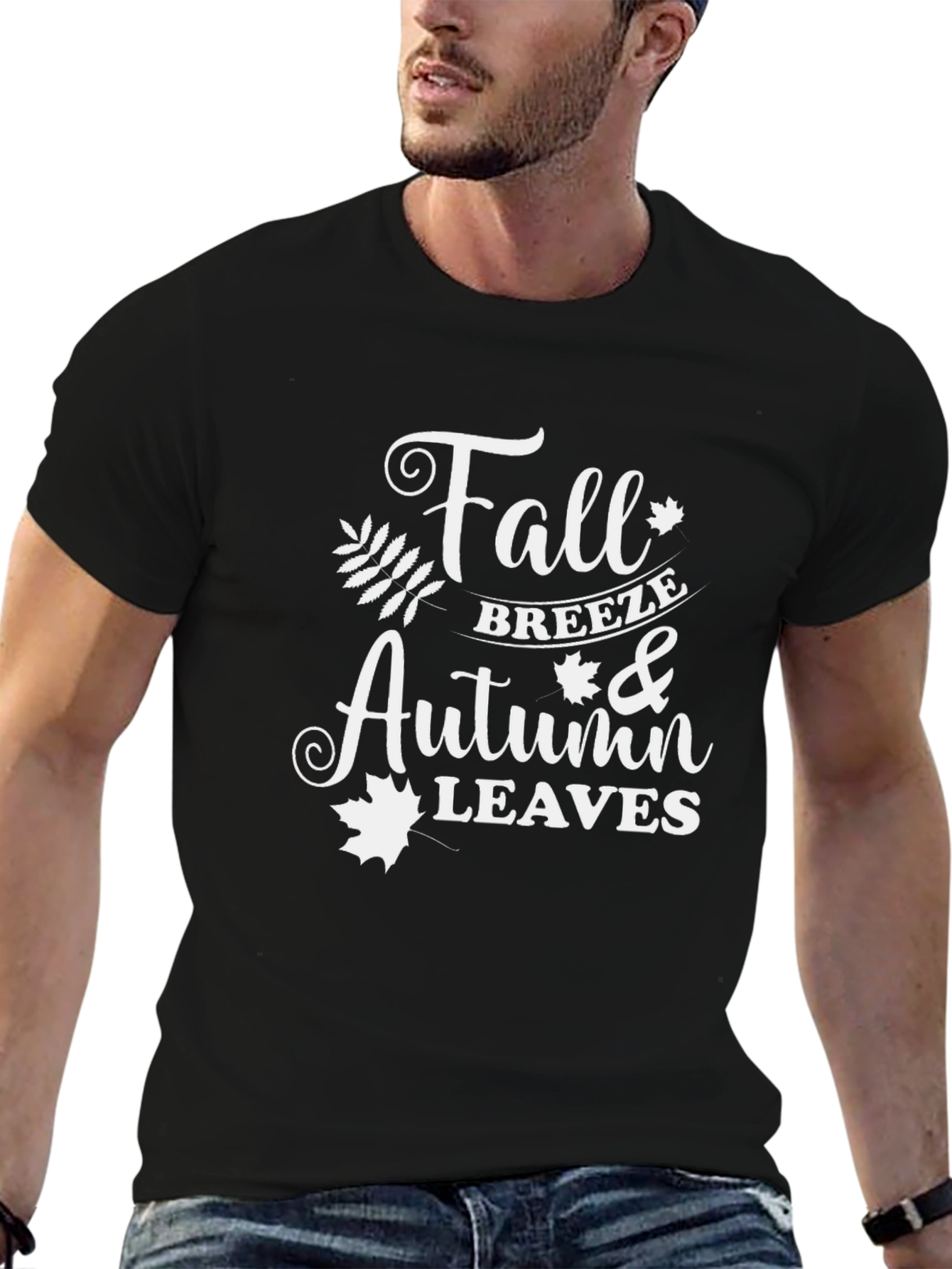 Fall Breeze Autumn Leaves T-Shirt