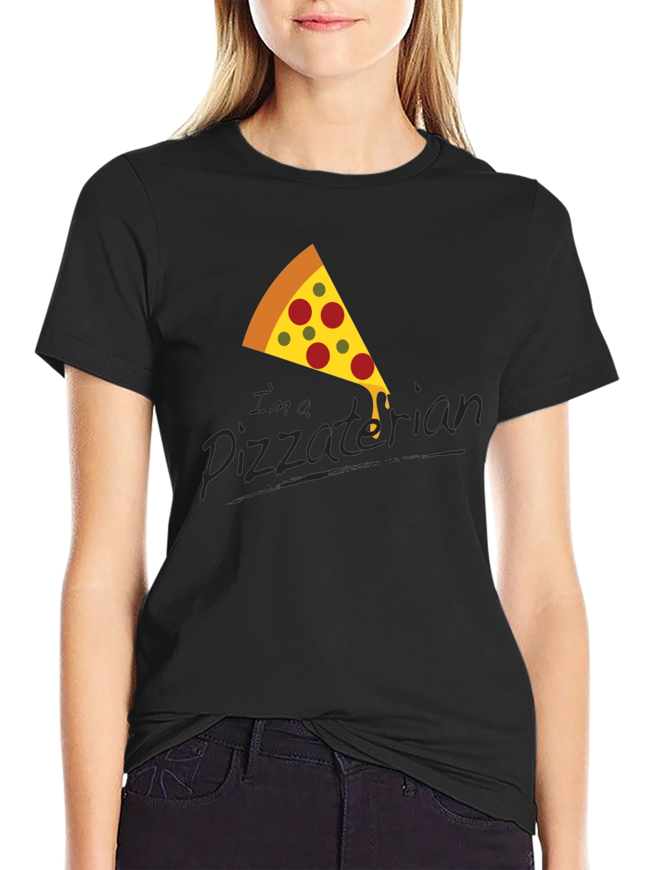 Pizza Lover T-Shirt - Im a Pizzaterian Graphic Tee