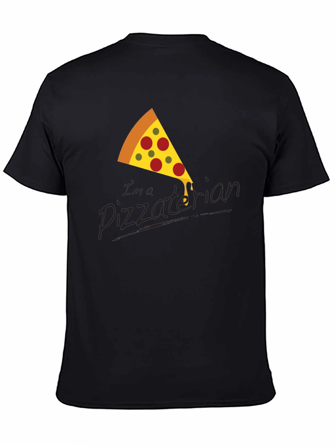 Pizza Lover T-Shirt - Im a Pizzaterian Graphic Tee