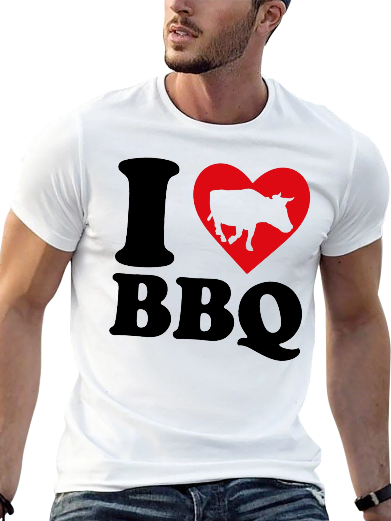 I Love BBQ Beef T-Shirt