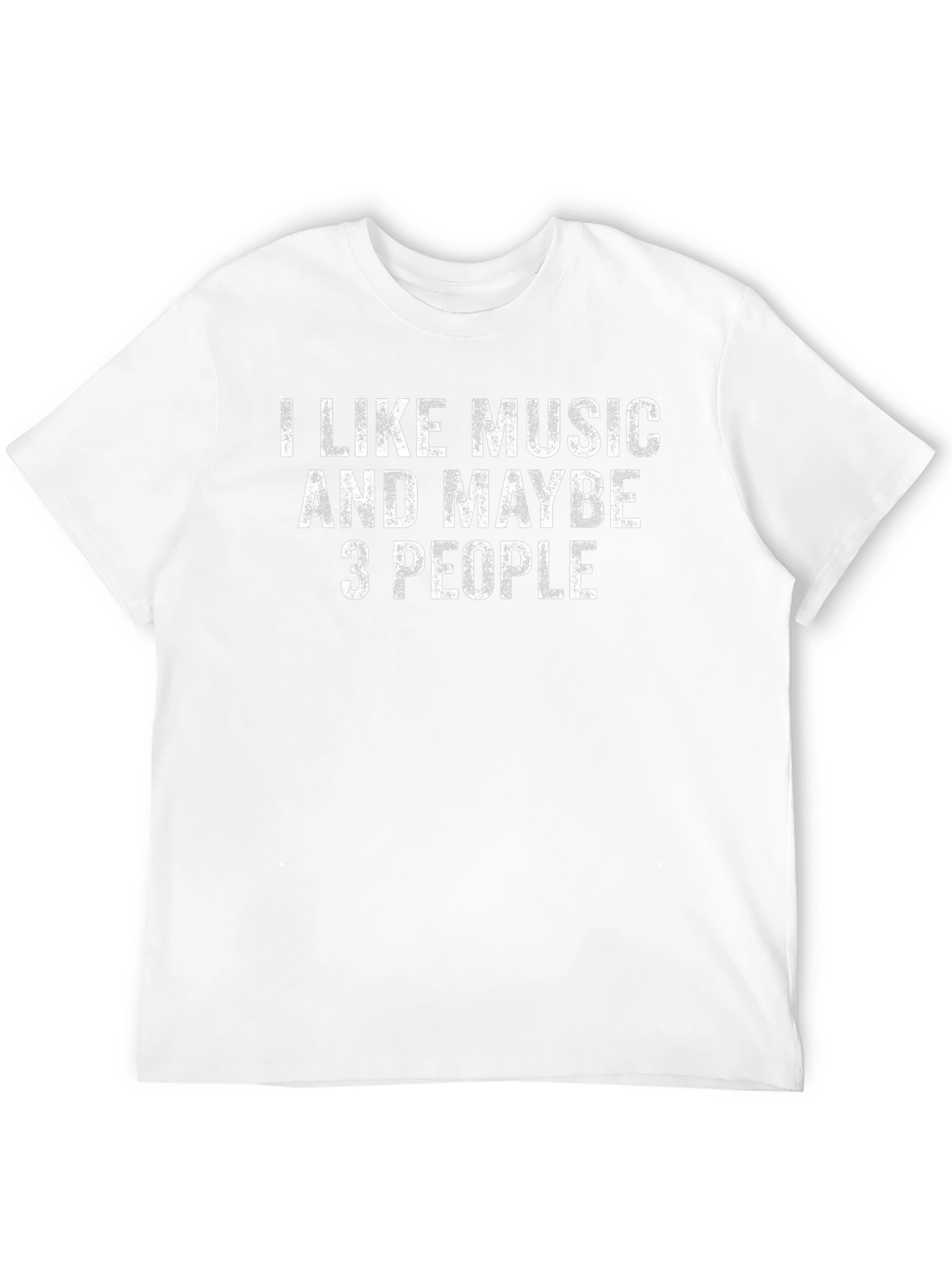 I Like Music & Maybe 3 People Graphic Tee